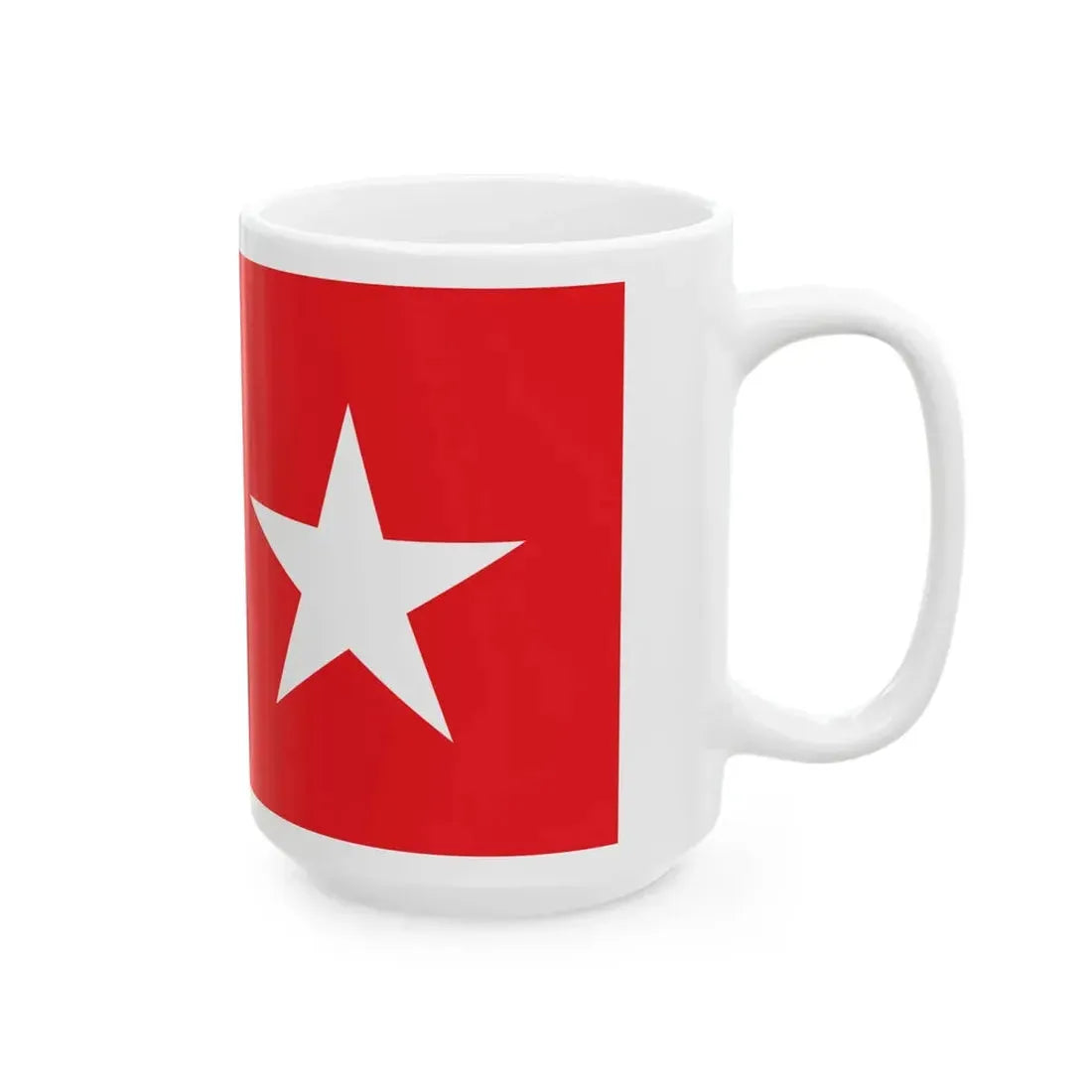 Flagge Witu 1890 laut Voeltzkow (Kenya) White Coffee Mug - Go Mug Yourself