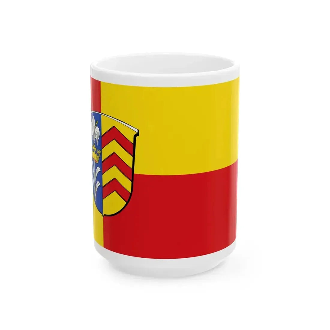 Flagge Wolfgang Hanau (Germany) White Coffee Mug 15oz - Go Mug Yourself