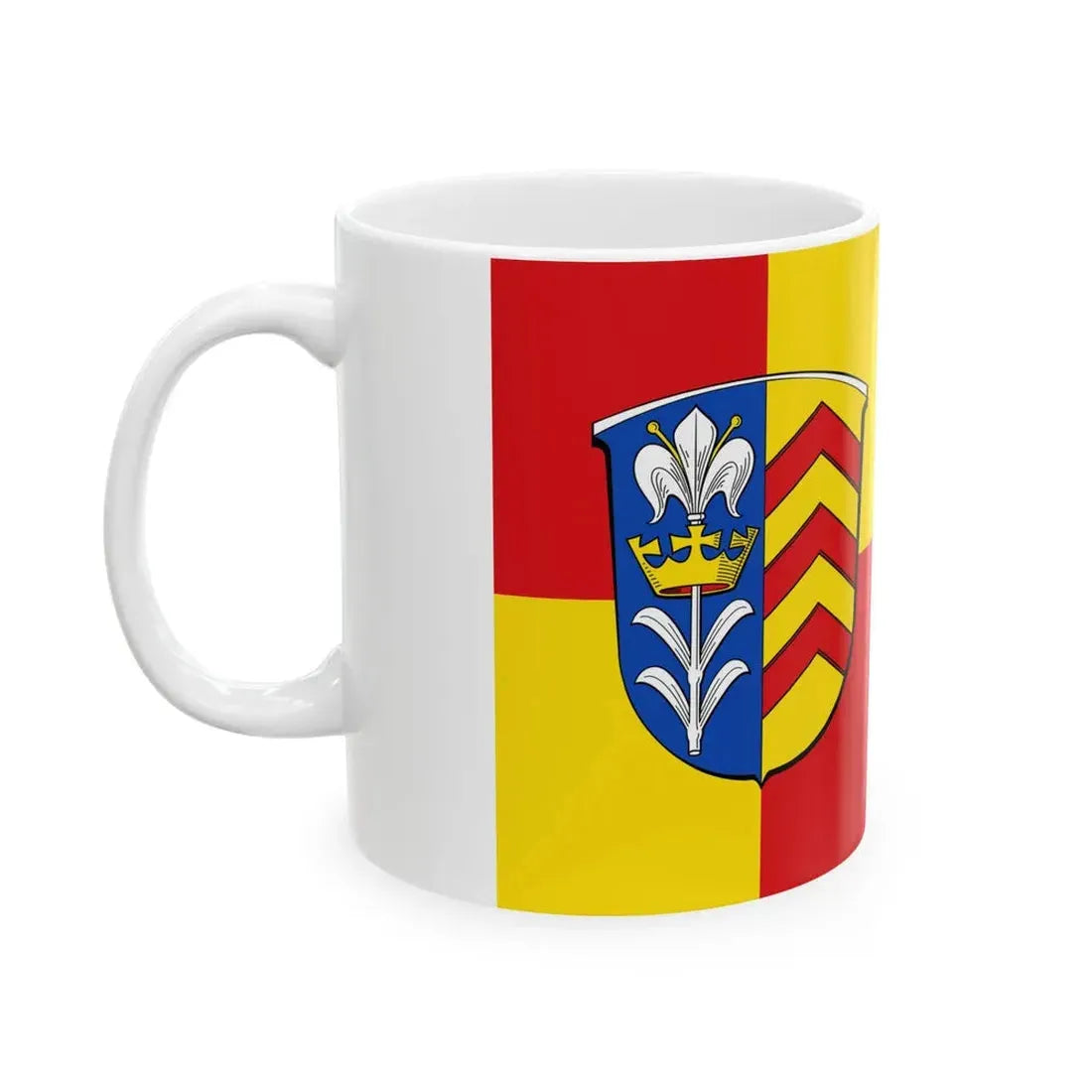 Flagge Wolfgang Hanau (Germany) White Coffee Mug - Go Mug Yourself
