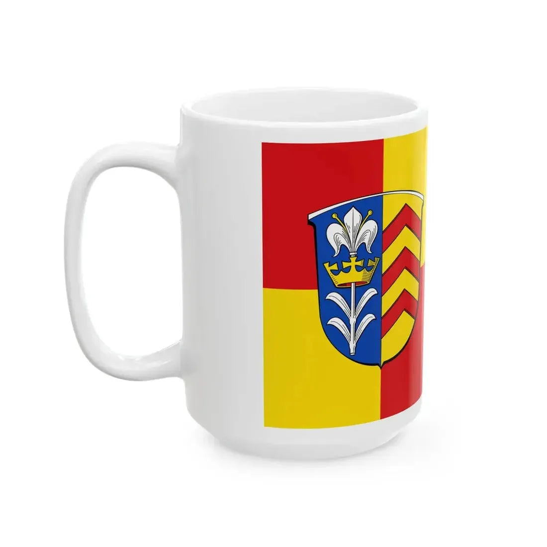 Flagge Wolfgang Hanau (Germany) White Coffee Mug - Go Mug Yourself