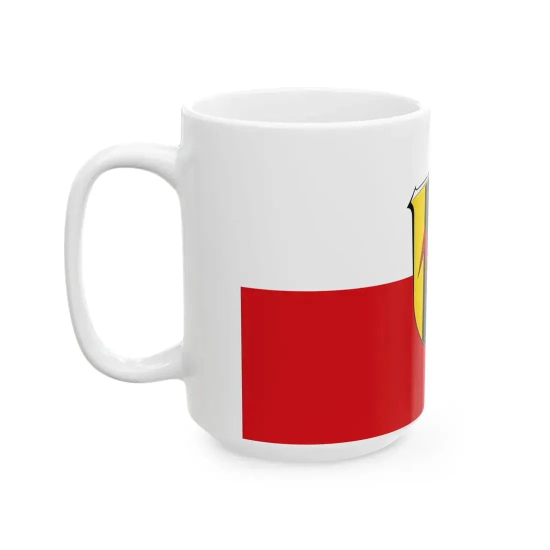 Flagge Wolzhausen (Germany) White Coffee Mug - Go Mug Yourself