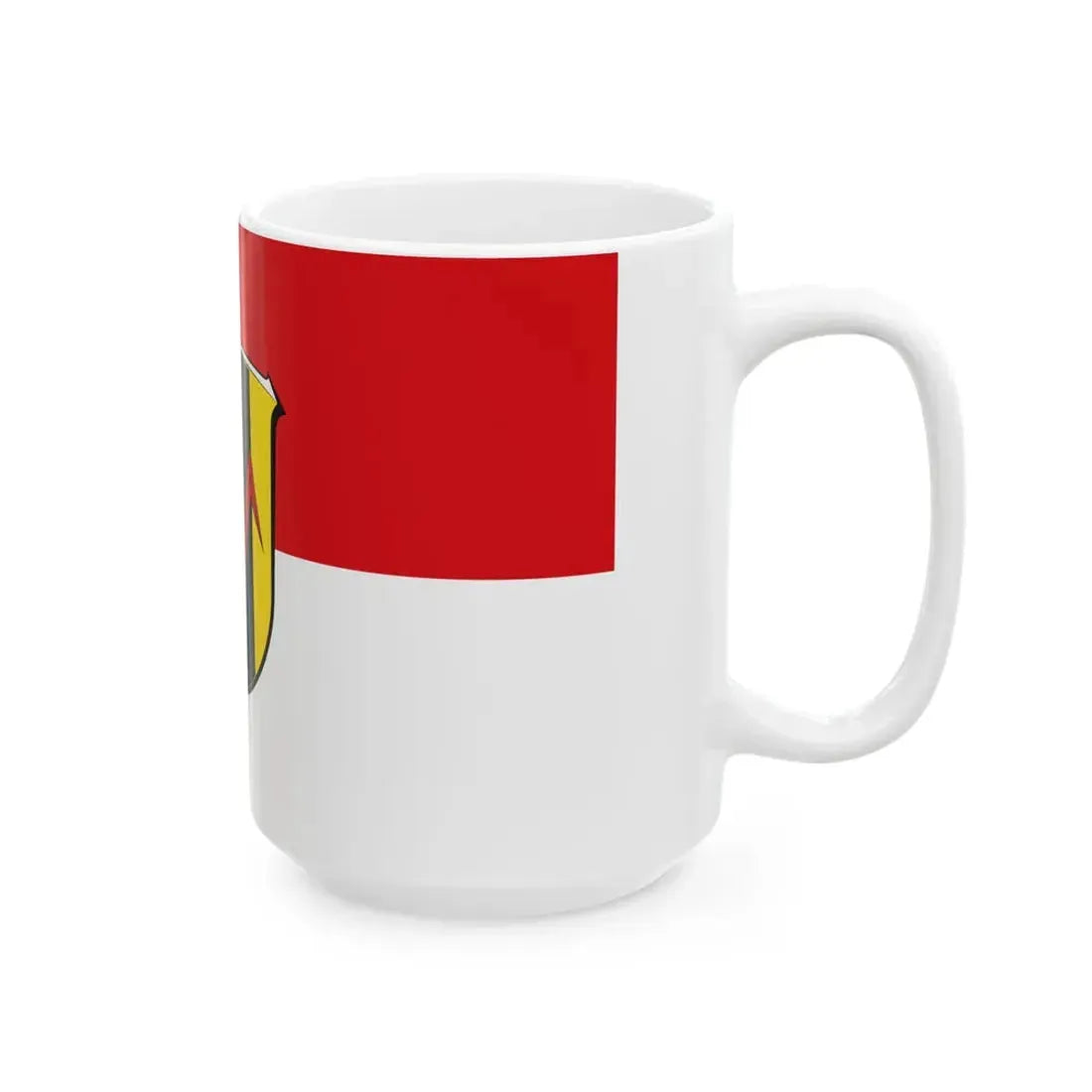 Flagge Wolzhausen (Germany) White Coffee Mug - Go Mug Yourself