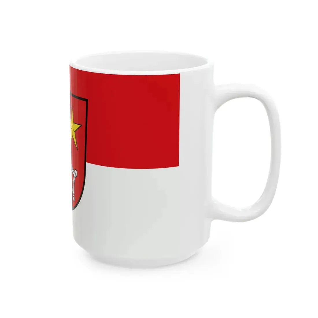 Flagge Worms (Germany) White Coffee Mug - Go Mug Yourself
