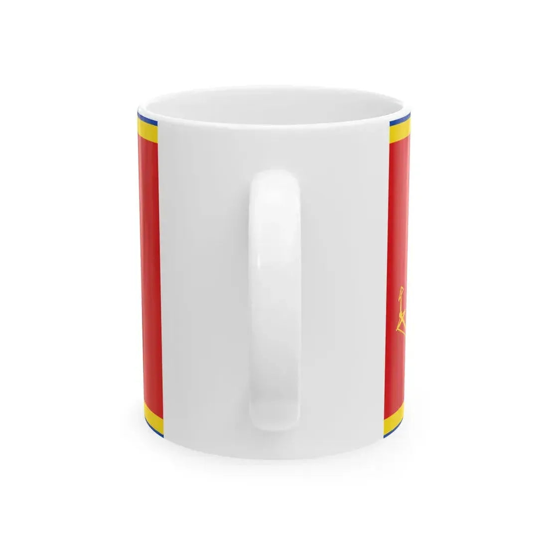 Flagge Wyk auf Foehr (Germany) White Coffee Mug - Go Mug Yourself