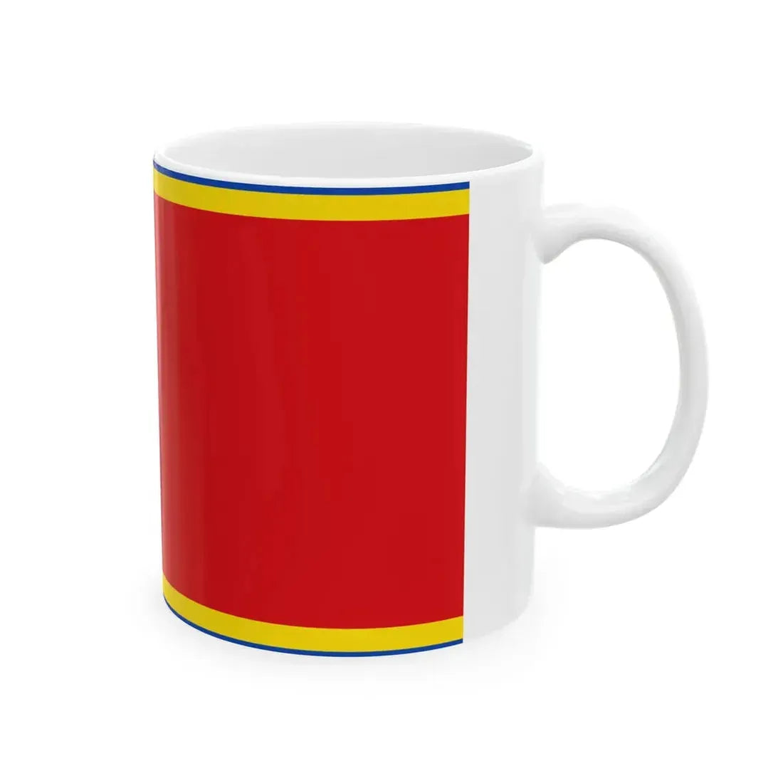 Flagge Wyk auf Foehr (Germany) White Coffee Mug - Go Mug Yourself