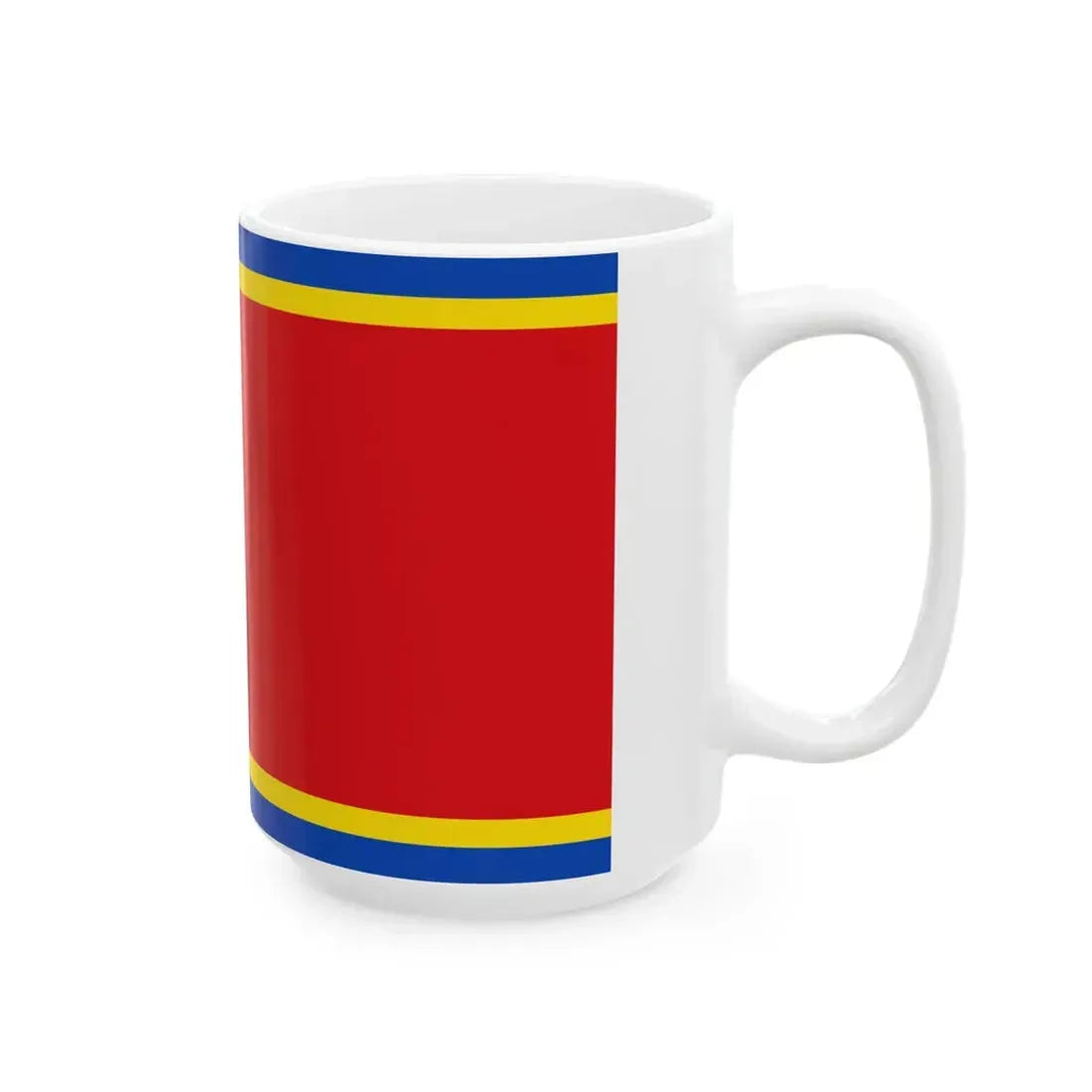 Flagge Wyk auf Foehr (Germany) White Coffee Mug - Go Mug Yourself