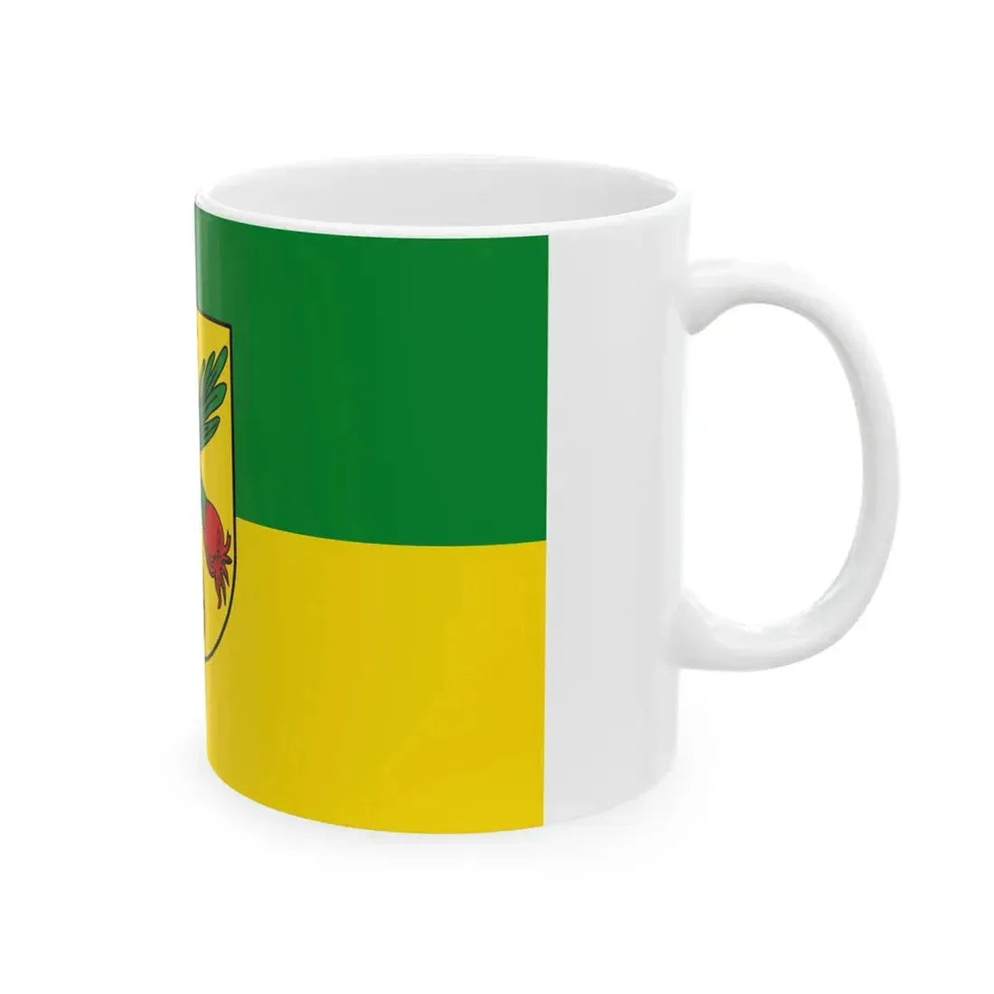 Flagge Zeiskam (Germany) White Coffee Mug - Go Mug Yourself