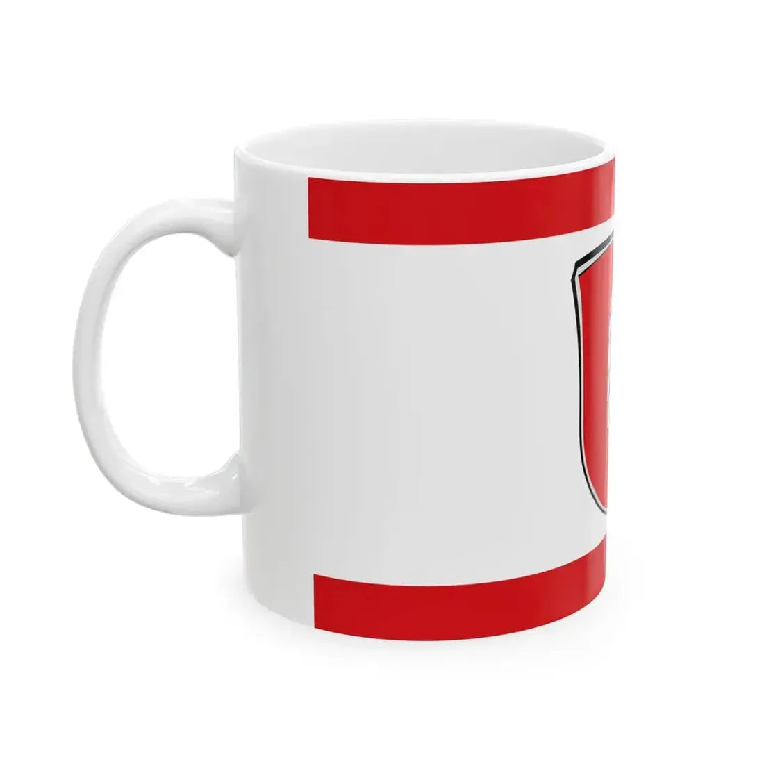 Flagge Zellhausen (Germany) White Coffee Mug - Go Mug Yourself