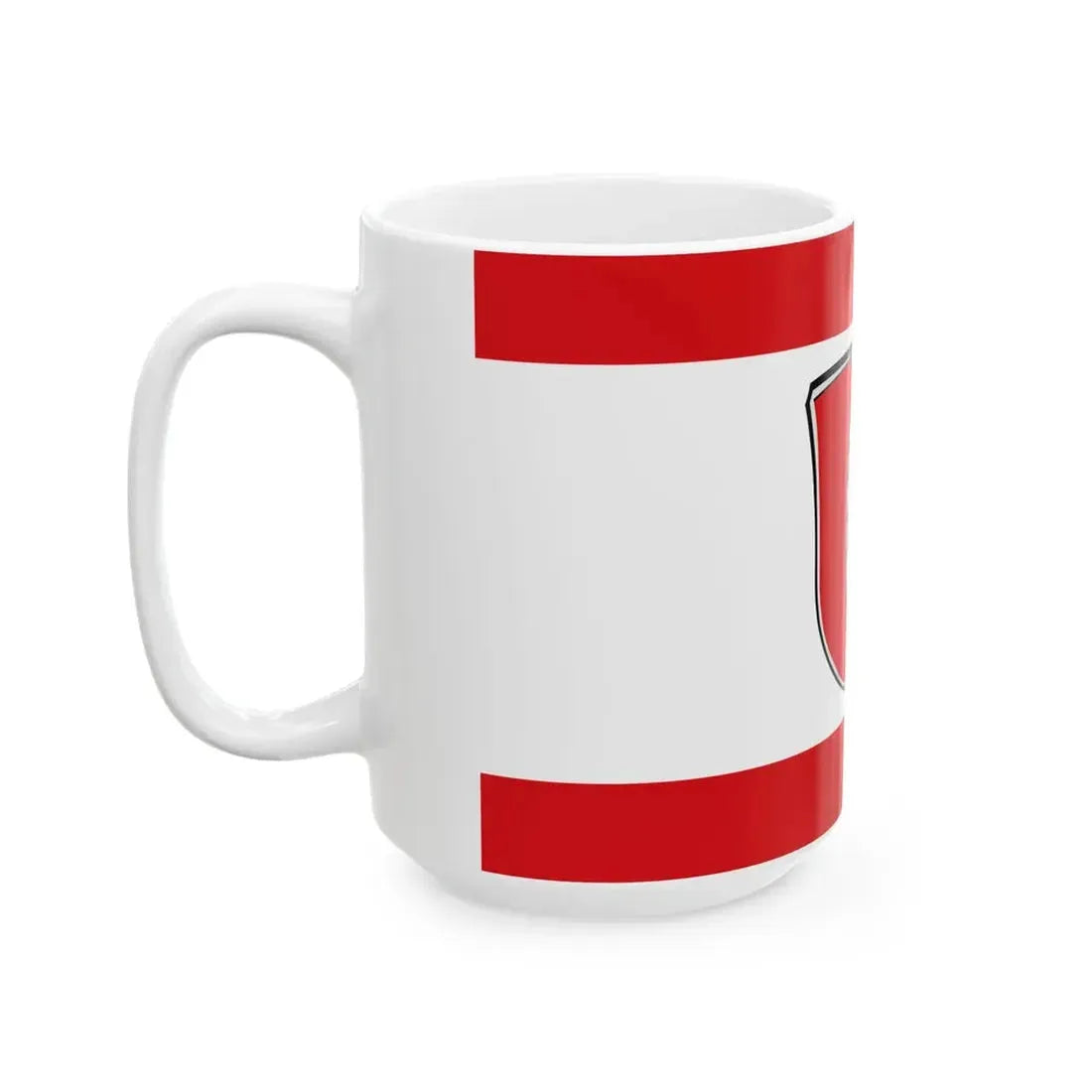 Flagge Zellhausen (Germany) White Coffee Mug - Go Mug Yourself