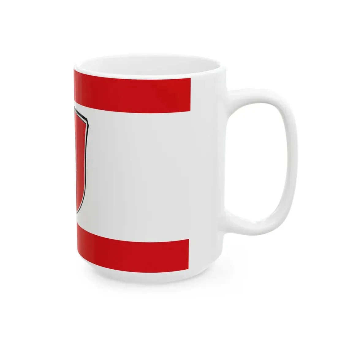 Flagge Zellhausen (Germany) White Coffee Mug - Go Mug Yourself