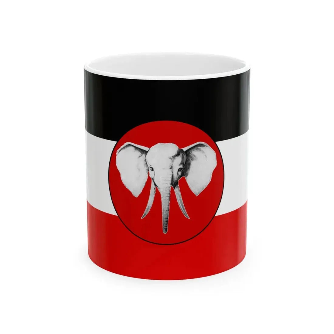 Flaggenentwurf 5 Deutsch Kamerun 1914 (Cameroon) White Coffee Mug 11oz - Go Mug Yourself
