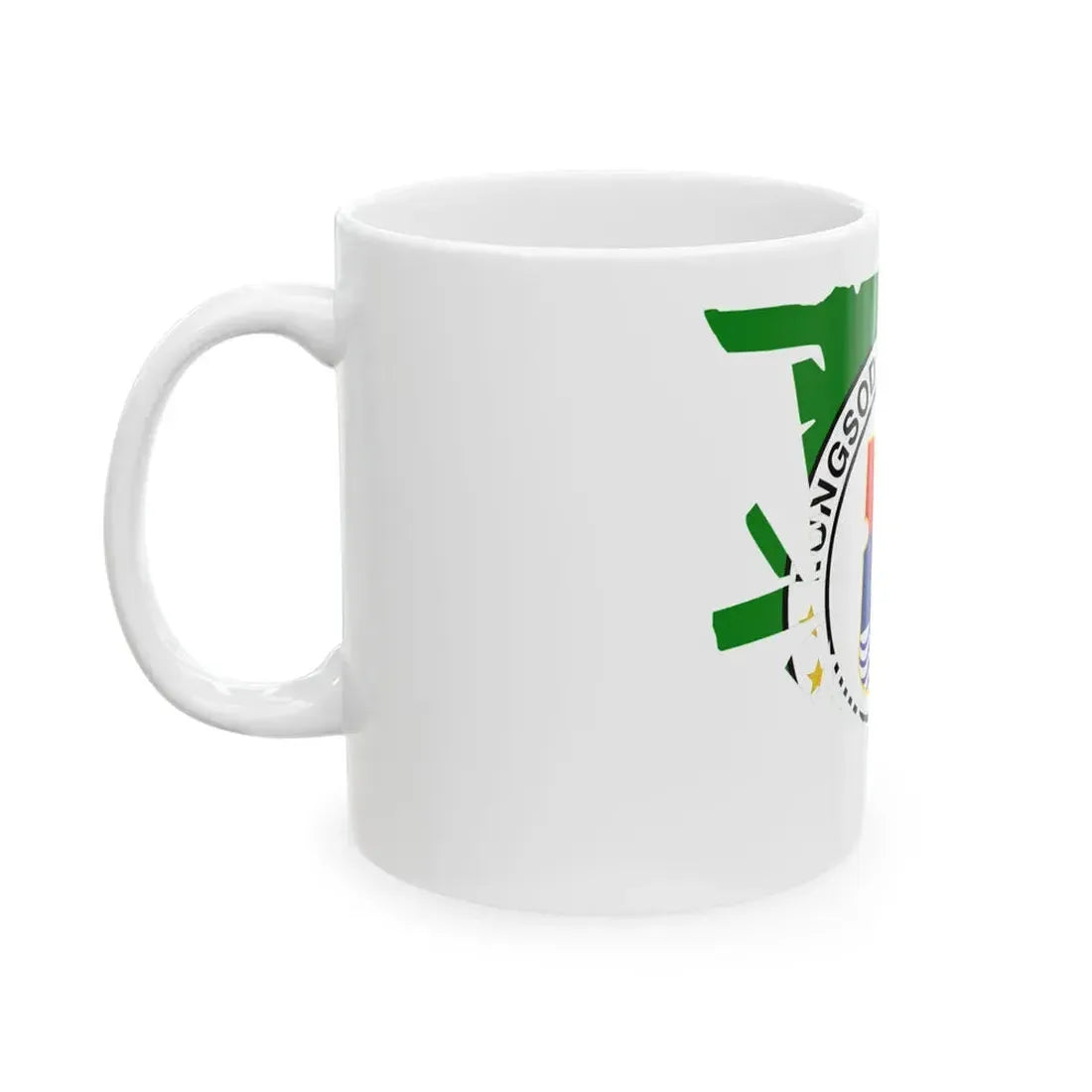 FlagMap City of Manila (Philippines) White Coffee Mug - Go Mug Yourself