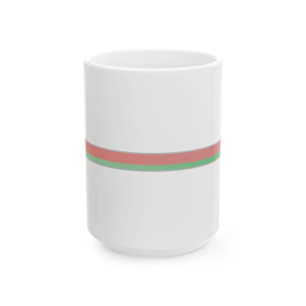 FlagRibbon Belarus (Belarus) White Coffee Mug 15oz - Go Mug Yourself