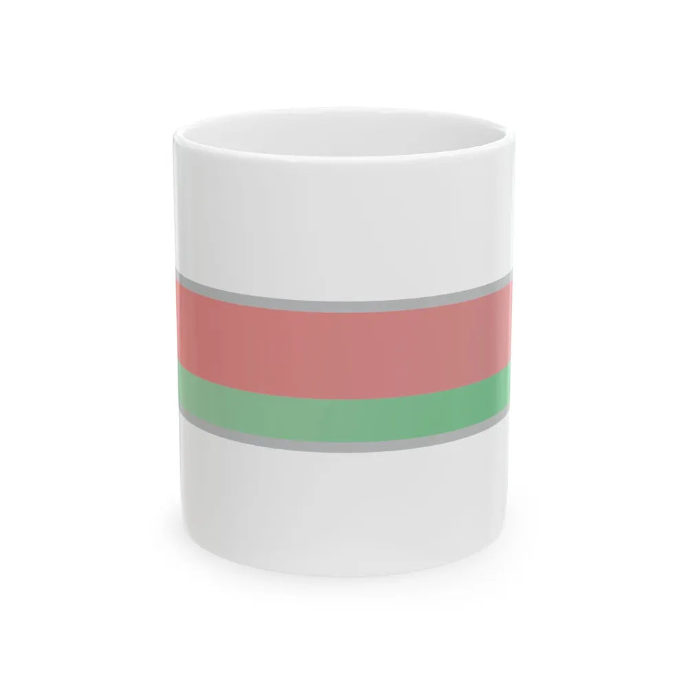 FlagRibbon Belarus Sup Shrt (Belarus) White Coffee Mug 11oz - Go Mug Yourself