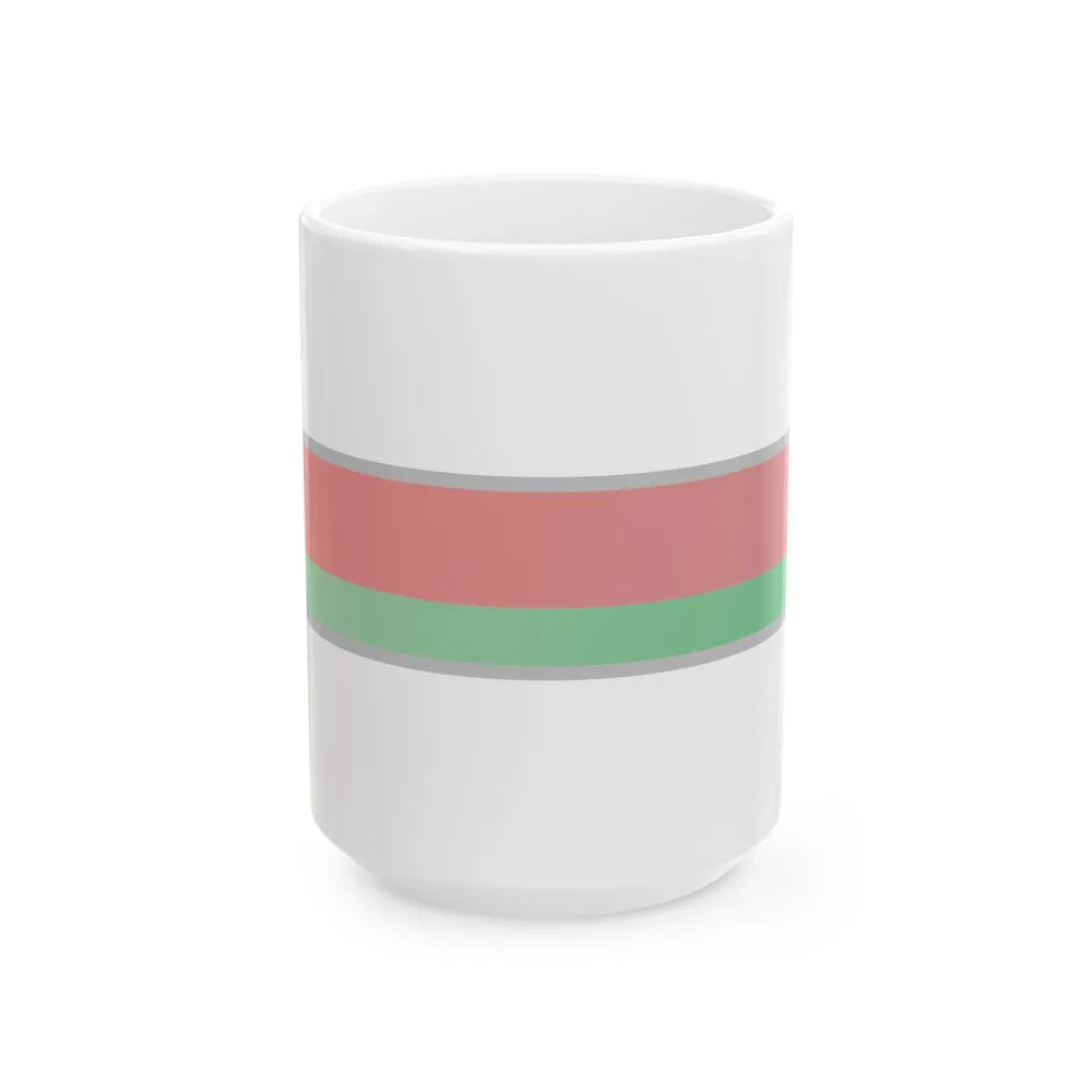 FlagRibbon Belarus Sup Shrt (Belarus) White Coffee Mug 15oz - Go Mug Yourself