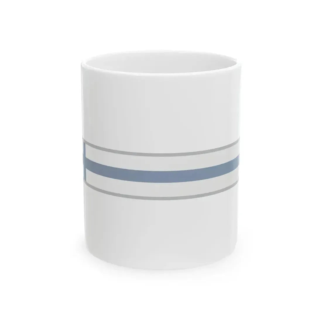 FlagRibbon Finland Shrt (Finland) White Coffee Mug 11oz - Go Mug Yourself