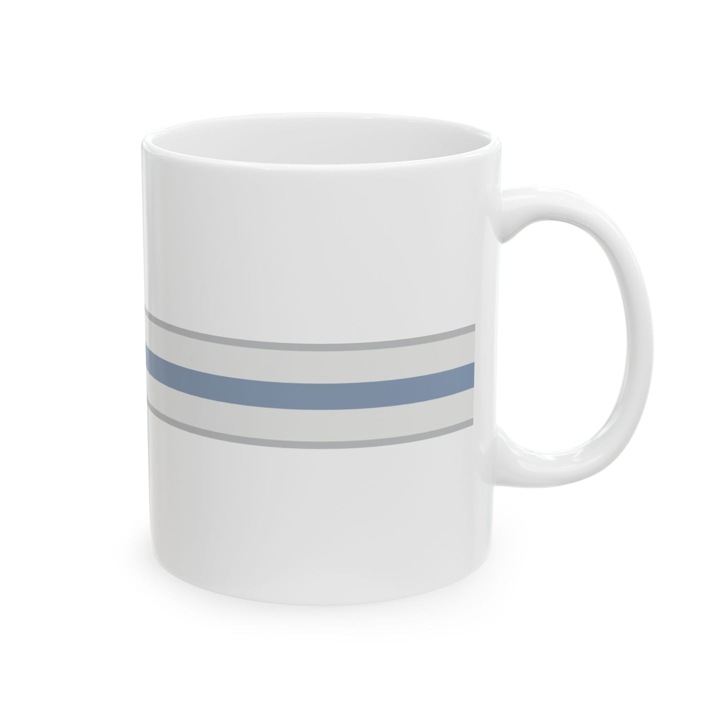 FlagRibbon Finland Shrt (Finland) White Coffee Mug-Go Mug Yourself