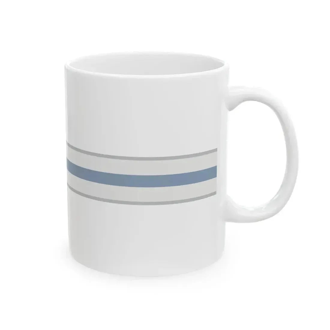 FlagRibbon Finland Shrt (Finland) White Coffee Mug - Go Mug Yourself
