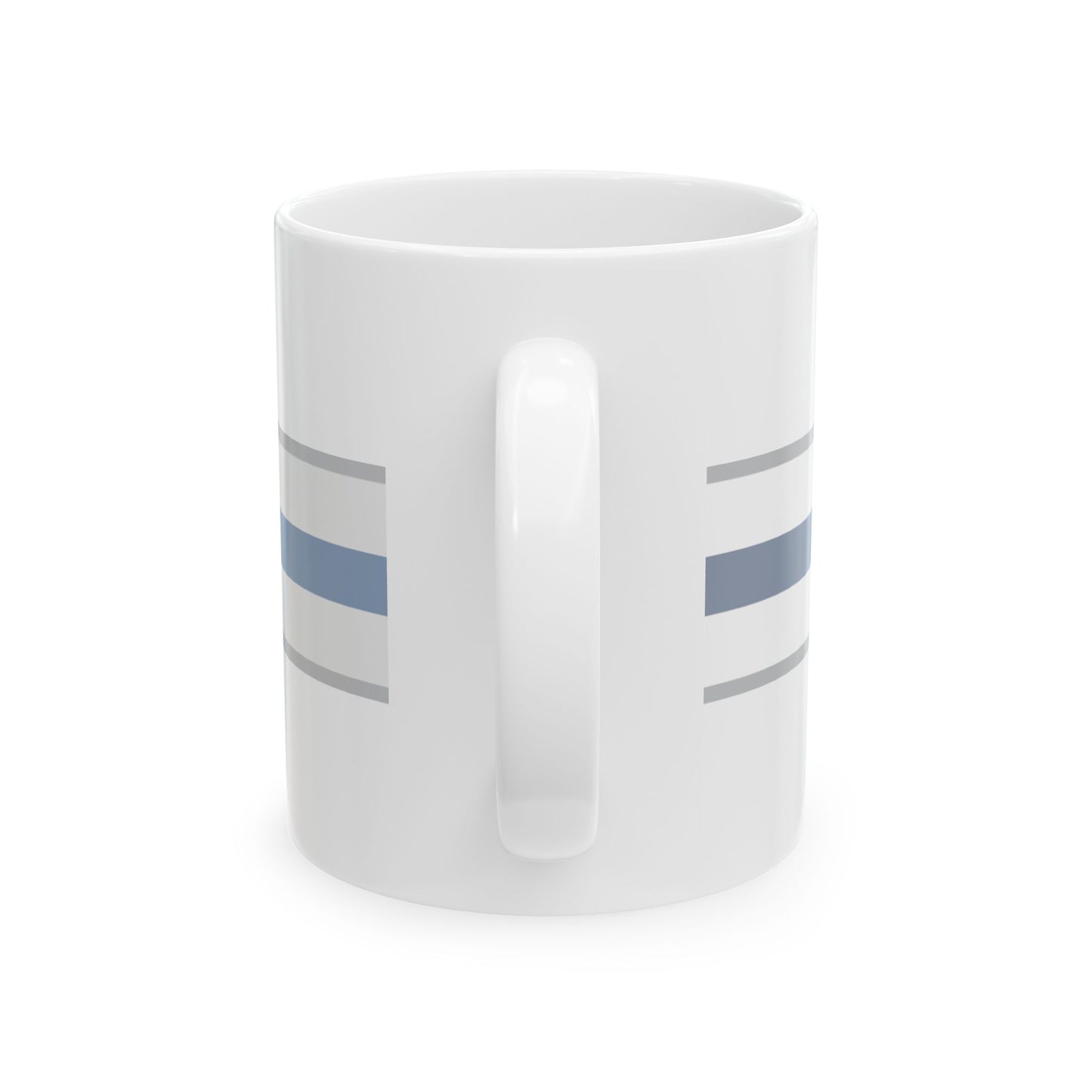 FlagRibbon Finland Sup Shrt (Finland) White Coffee Mug-Go Mug Yourself