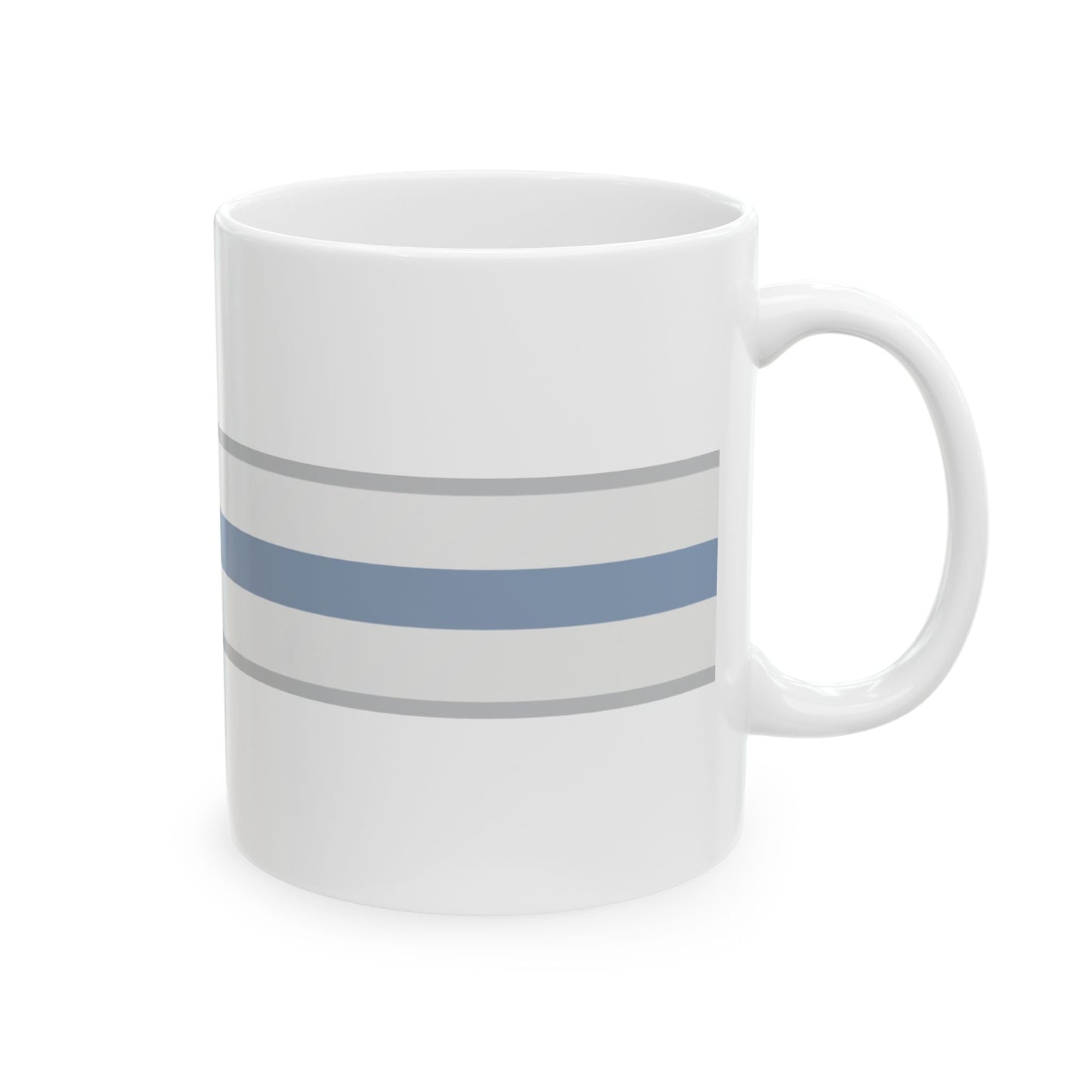 FlagRibbon Finland Sup Shrt (Finland) White Coffee Mug-Go Mug Yourself