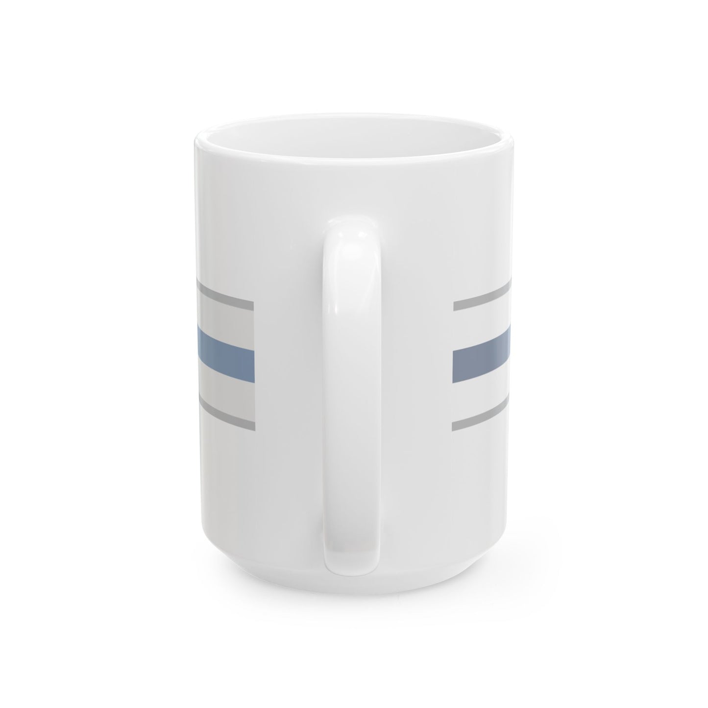 FlagRibbon Finland Sup Shrt (Finland) White Coffee Mug-Go Mug Yourself