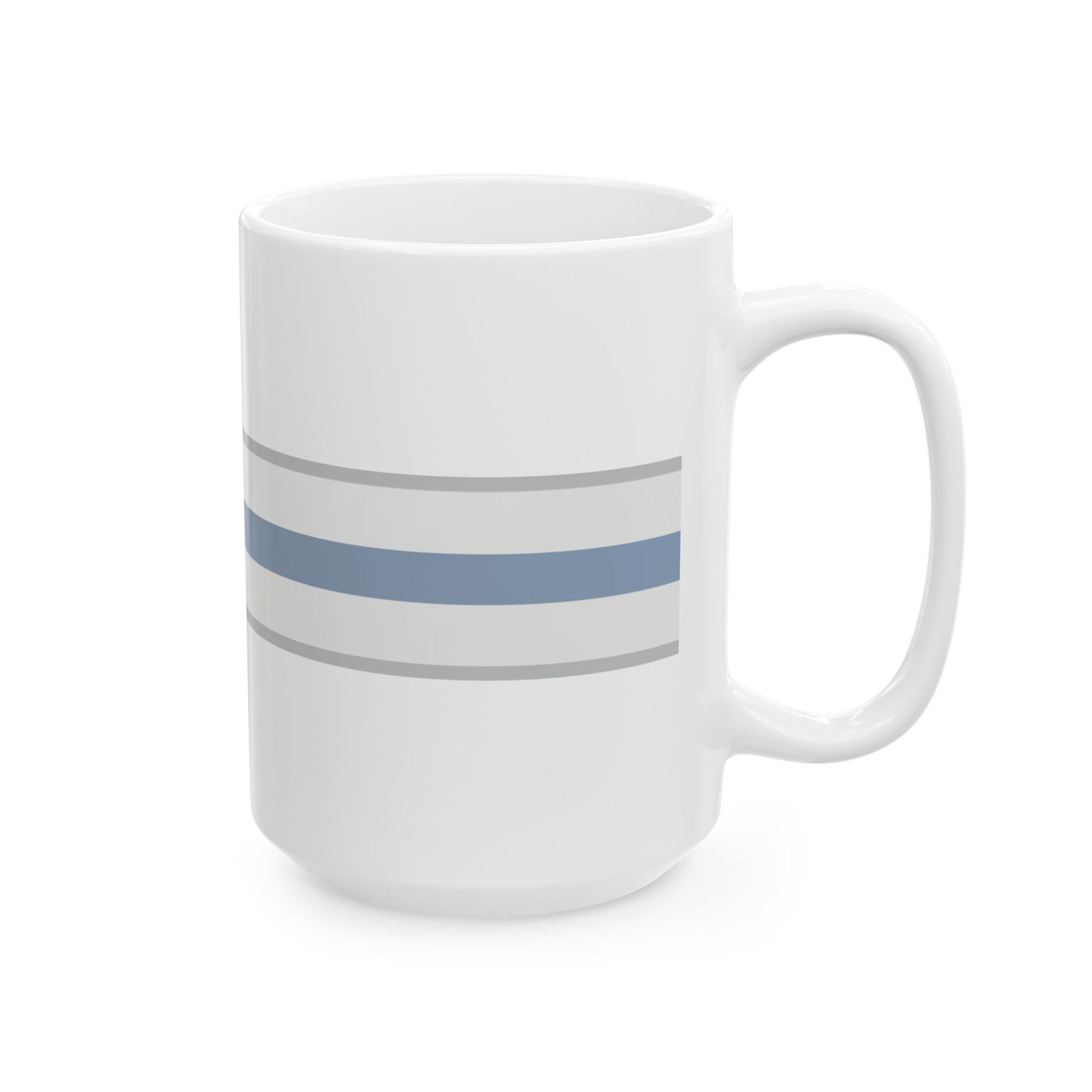 FlagRibbon Finland Sup Shrt (Finland) White Coffee Mug-Go Mug Yourself