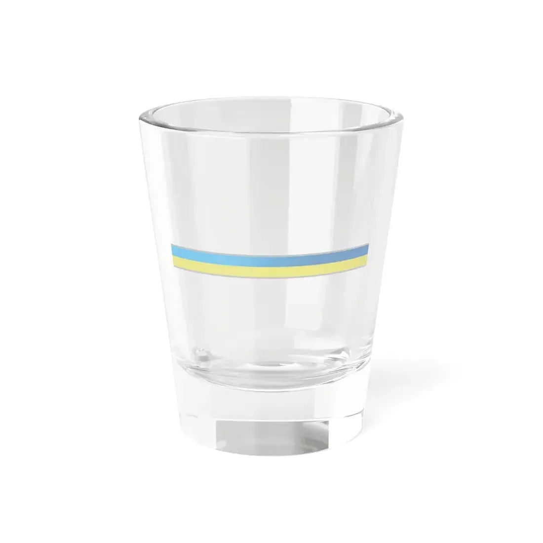 FlagRibbon Ukraine Shrt (Ukraine) Shot Glass 1.5oz 1.5oz - Go Mug Yourself