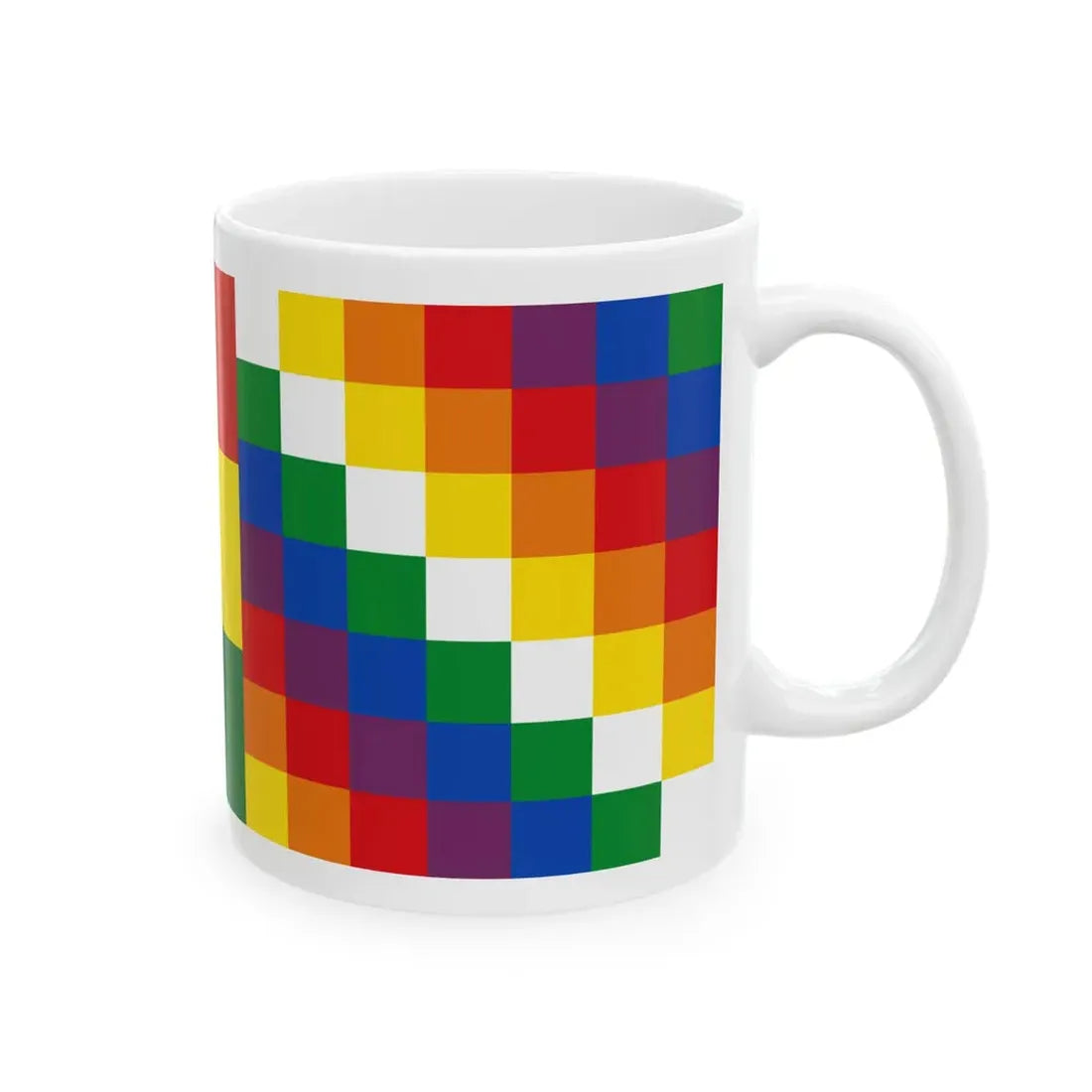Flags of Bolivia (Bolivia) White Coffee Mug - Go Mug Yourself