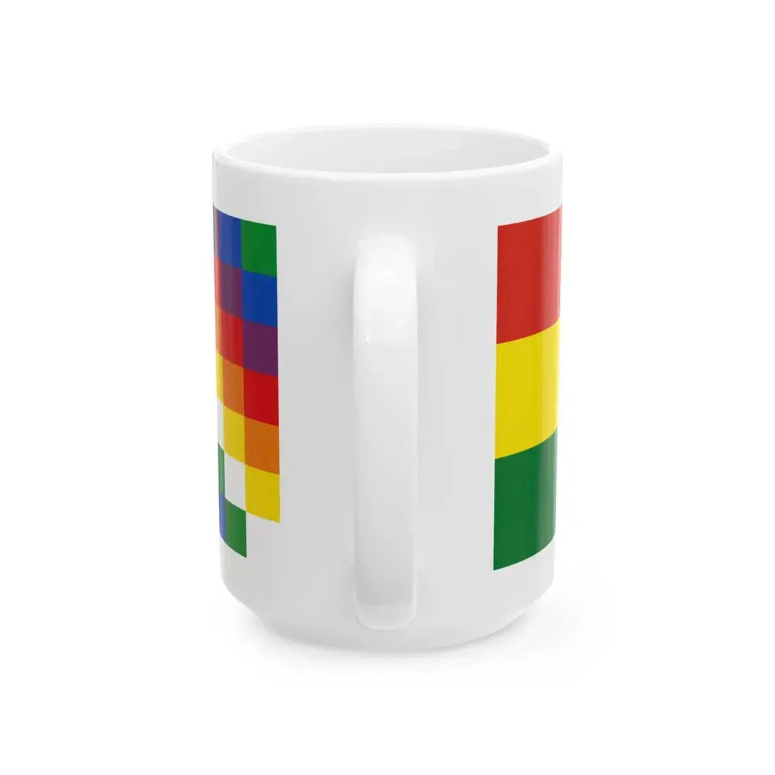 Flags of Bolivia (Bolivia) White Coffee Mug - Go Mug Yourself