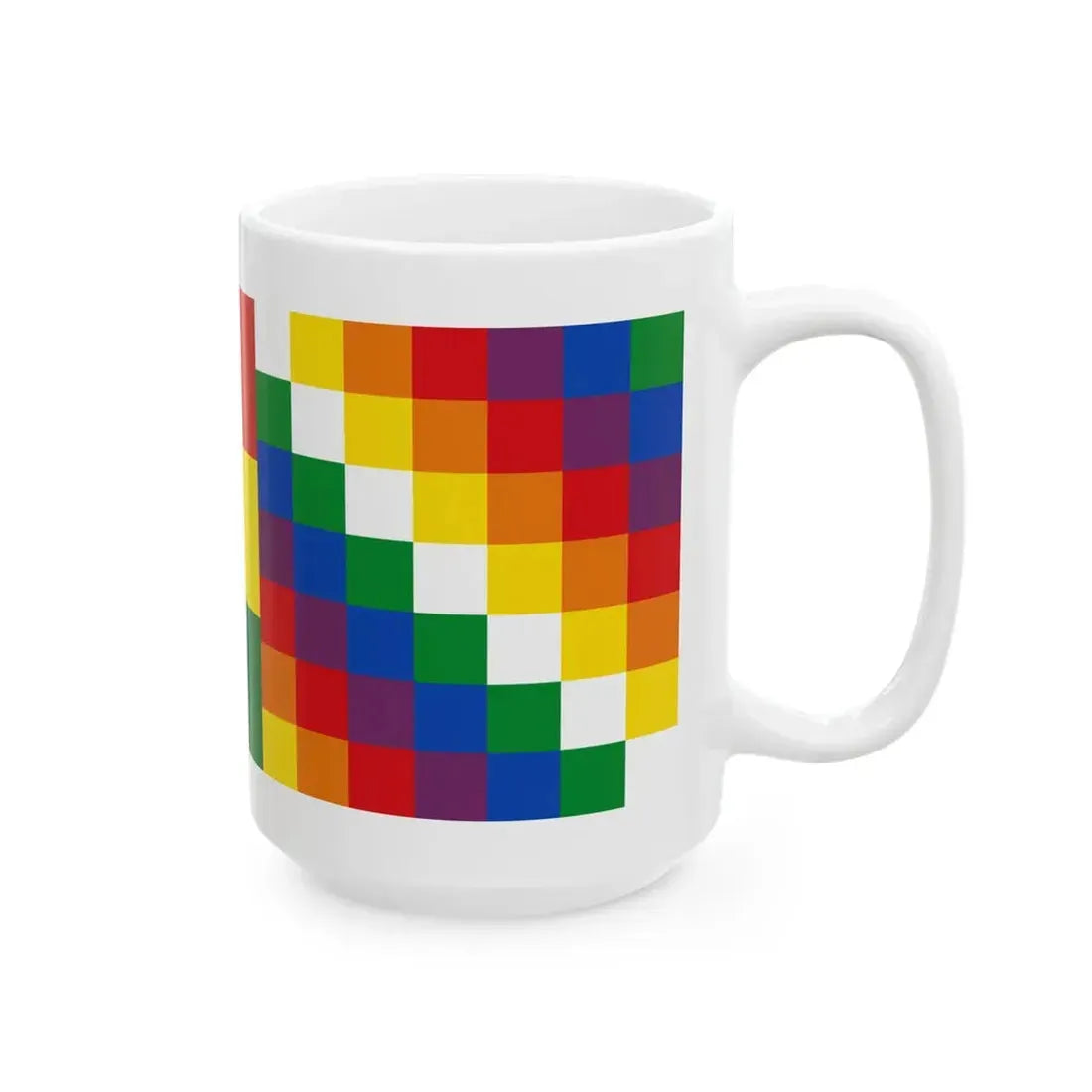 Flags of Bolivia (Bolivia) White Coffee Mug - Go Mug Yourself