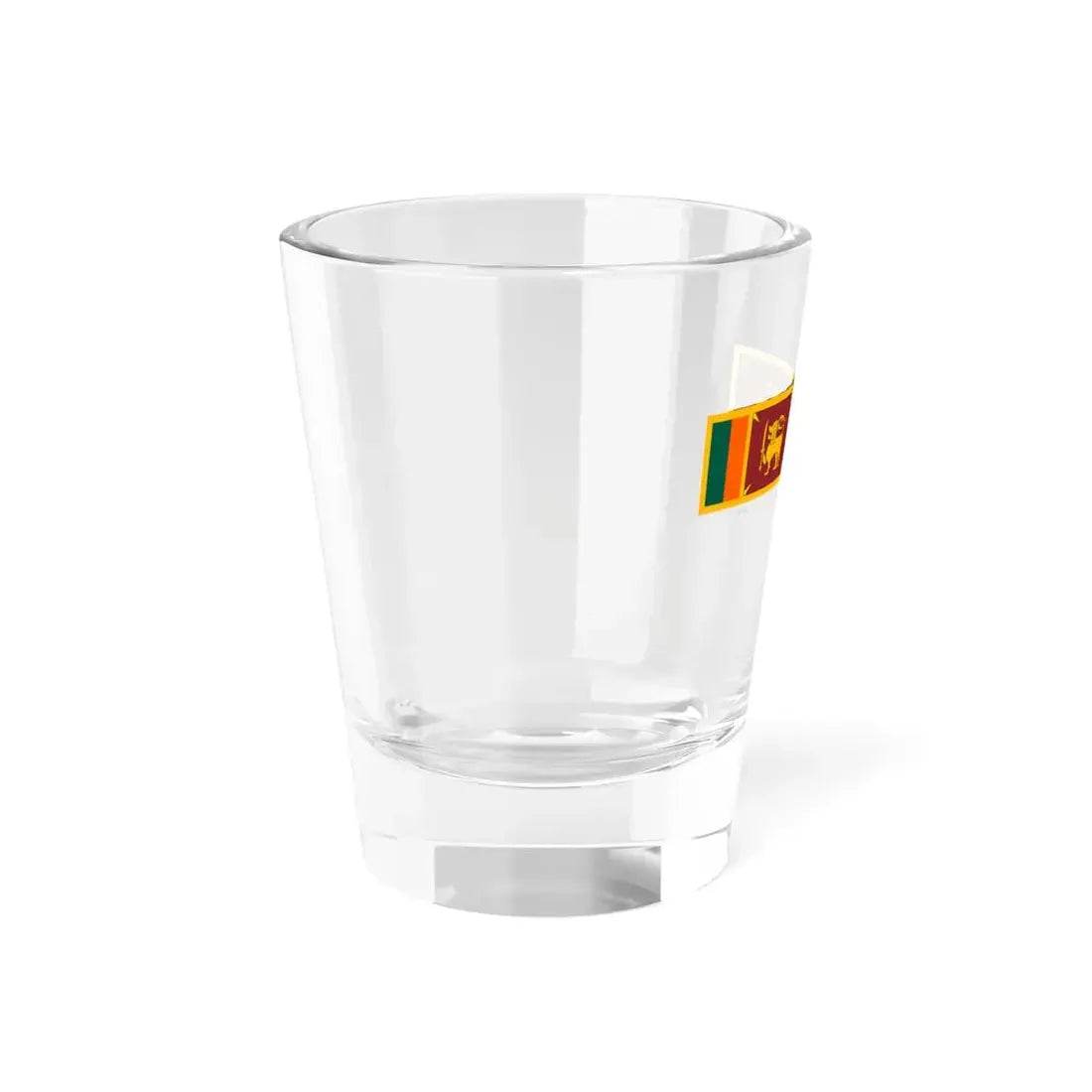 Flags of Dominion of Ceylon (Sri Lanka) Shot Glass 1.5oz - Go Mug Yourself