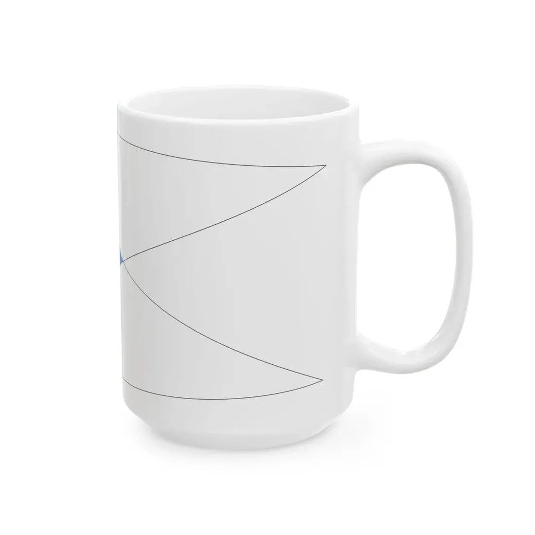 Flags of Estonia - Chief of Division (Estonia) White Coffee Mug - Go Mug Yourself
