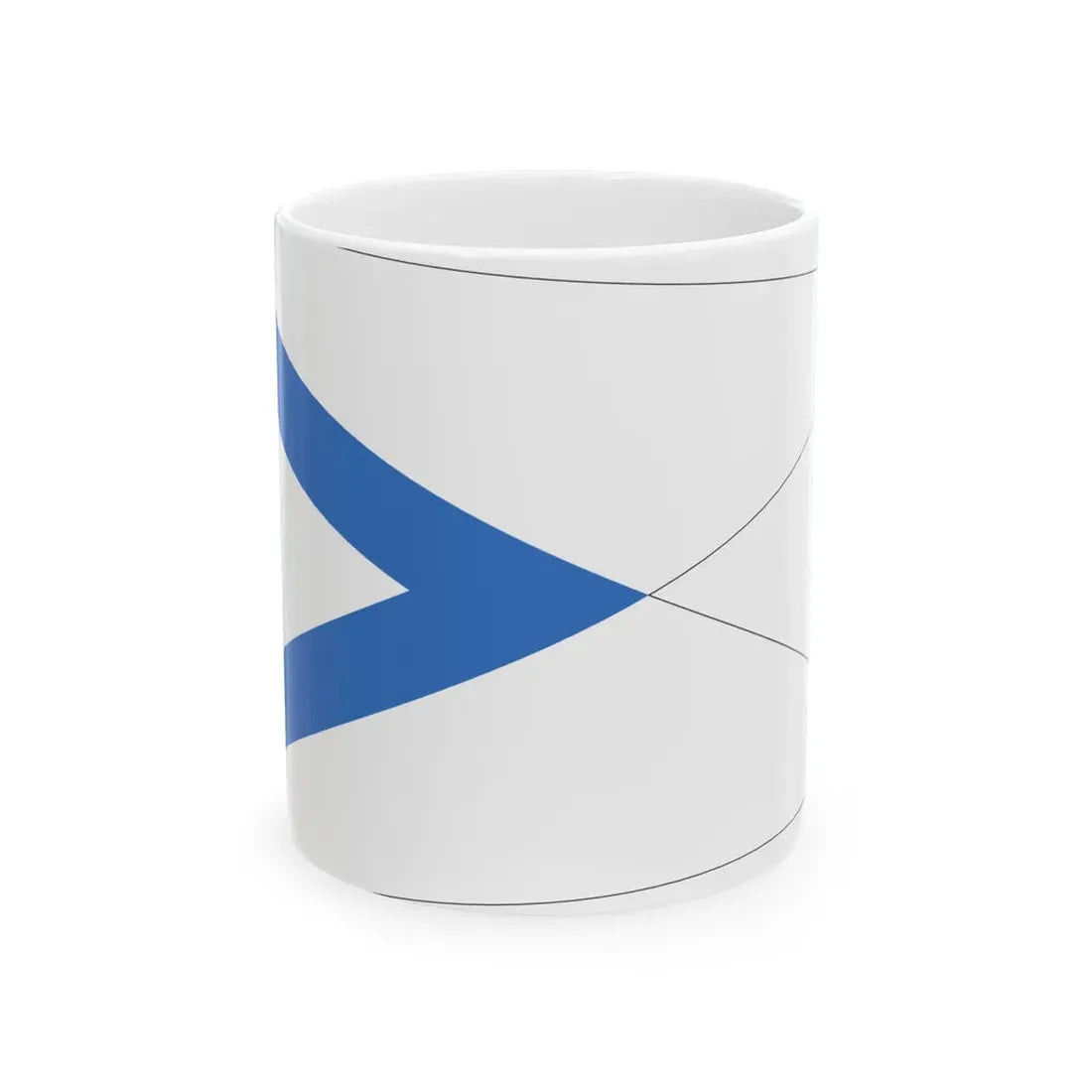 Flags of Estonia - Chief of Naval Forces (Estonia) White Coffee Mug 11oz - Go Mug Yourself