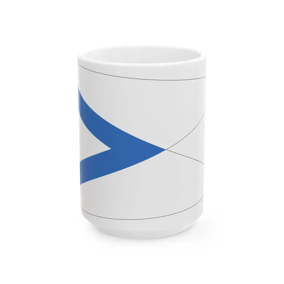 Flags of Estonia - Chief of Naval Forces (Estonia) White Coffee Mug 15oz - Go Mug Yourself