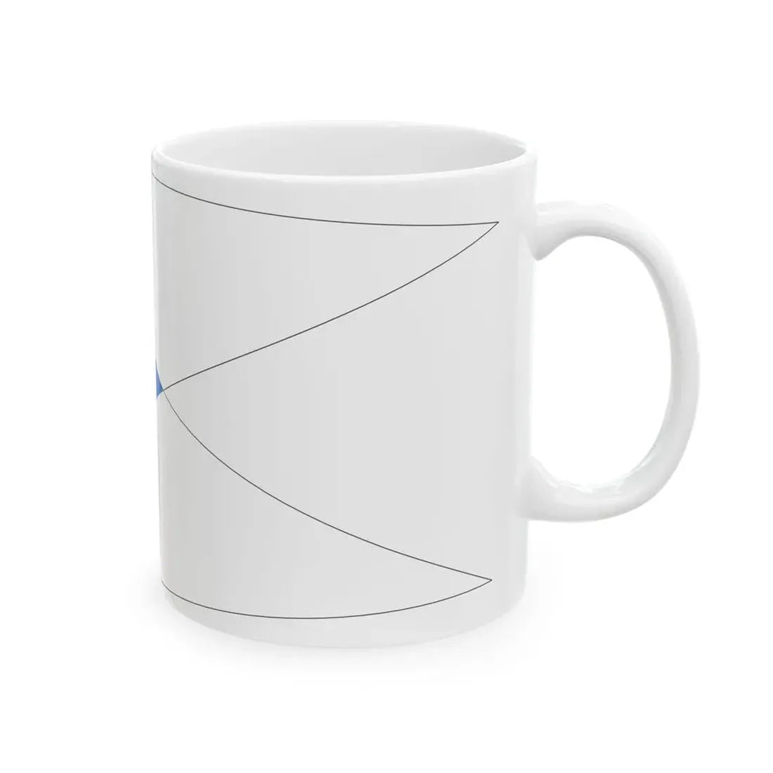 Flags of Estonia - Chief of Naval Forces (Estonia) White Coffee Mug - Go Mug Yourself