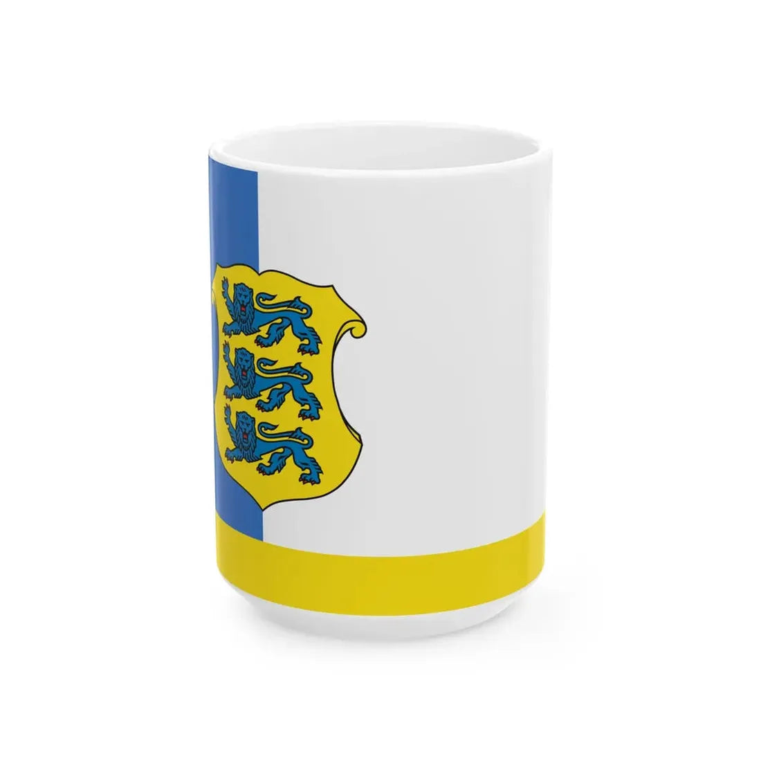 Flags of Estonia - Major General (Estonia) White Coffee Mug 15oz - Go Mug Yourself