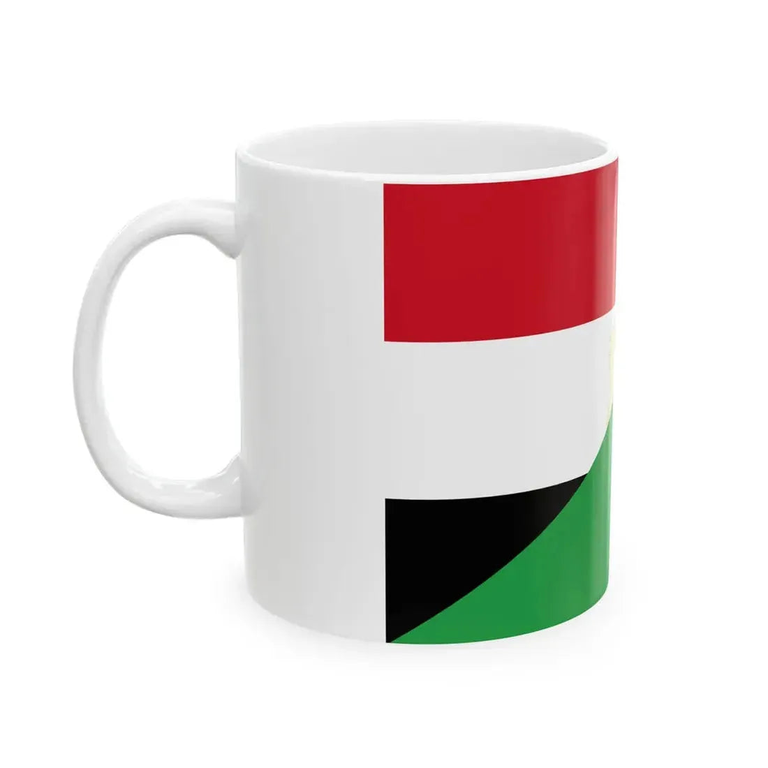 Flags of Libya 1977 (Libya) White Coffee Mug - Go Mug Yourself