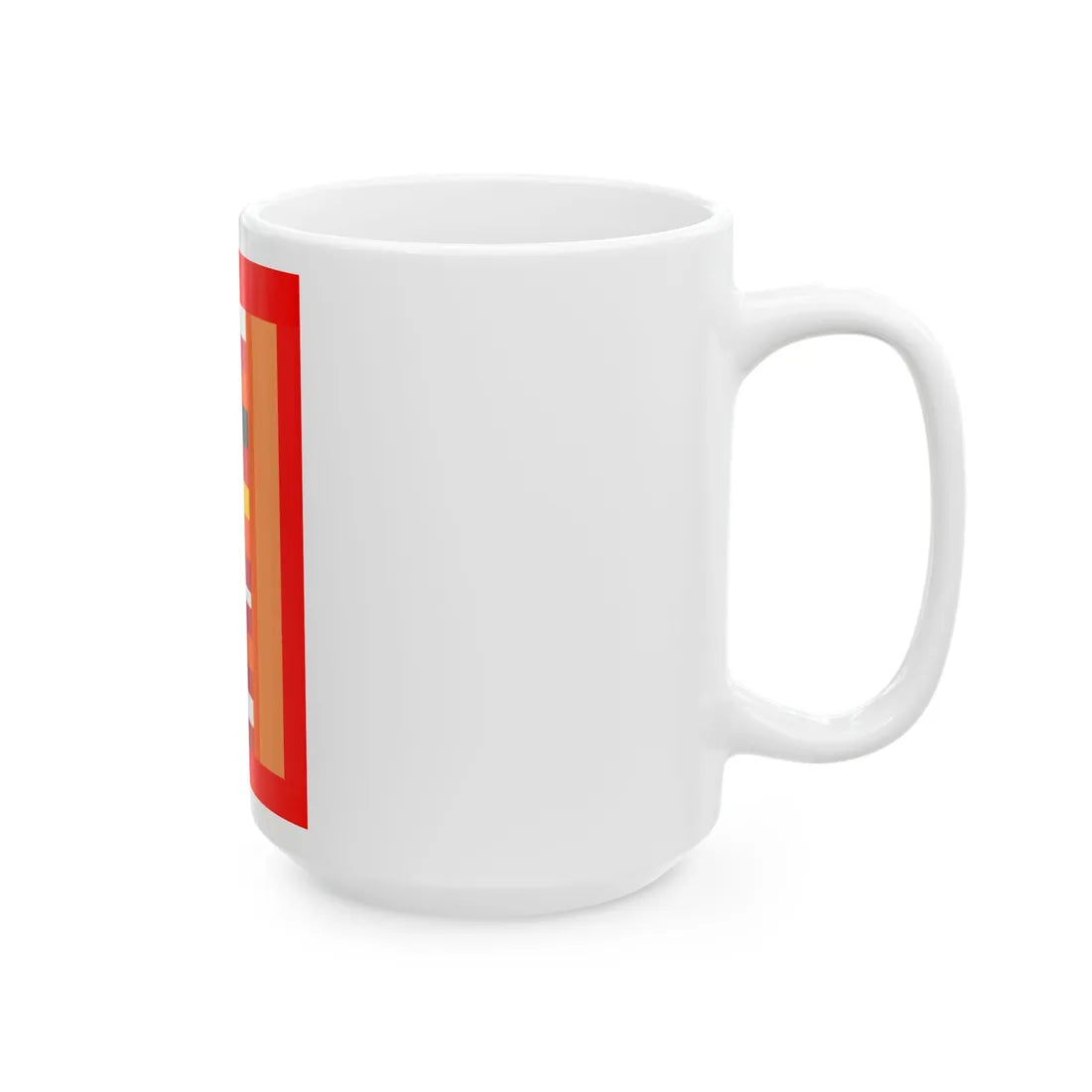 Flags POL DEU DAN AUS (Austria) White Coffee Mug - Go Mug Yourself
