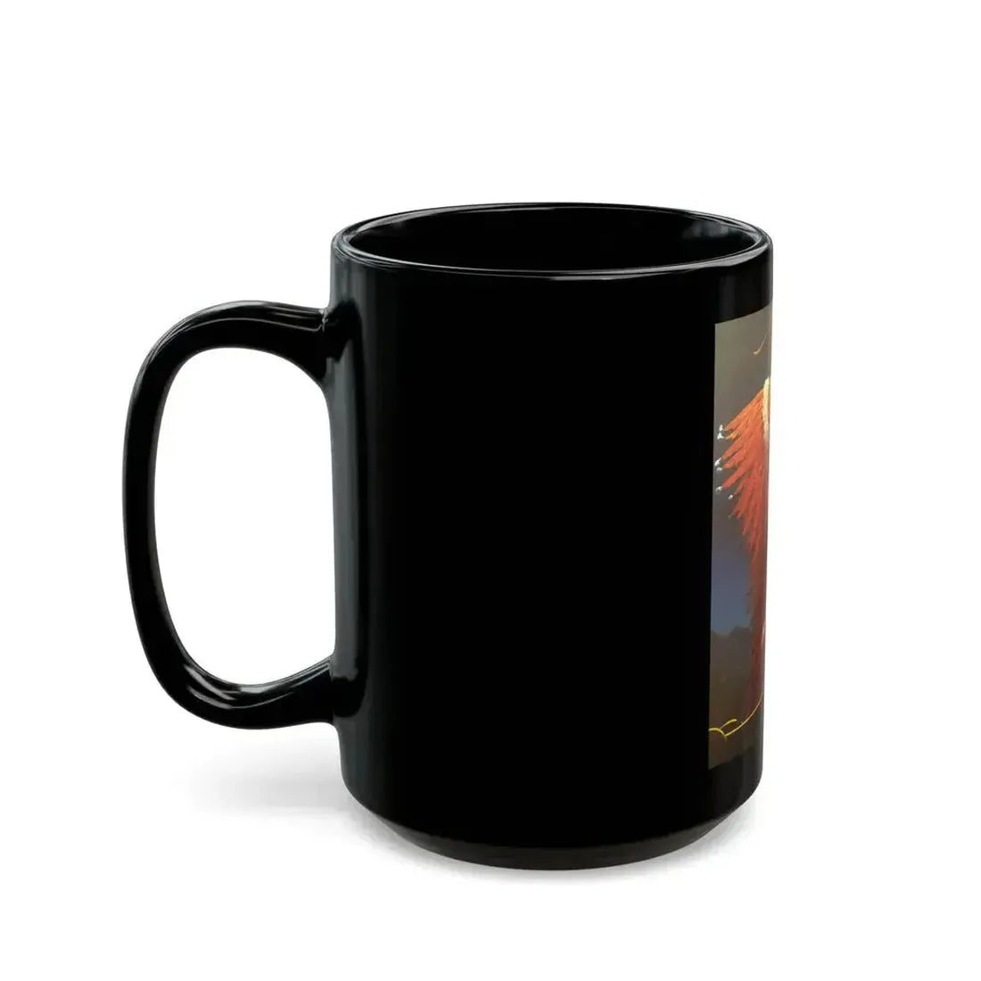 Flaming Arrow, 1936 - Black Coffee Mug - Go Mug Yourself