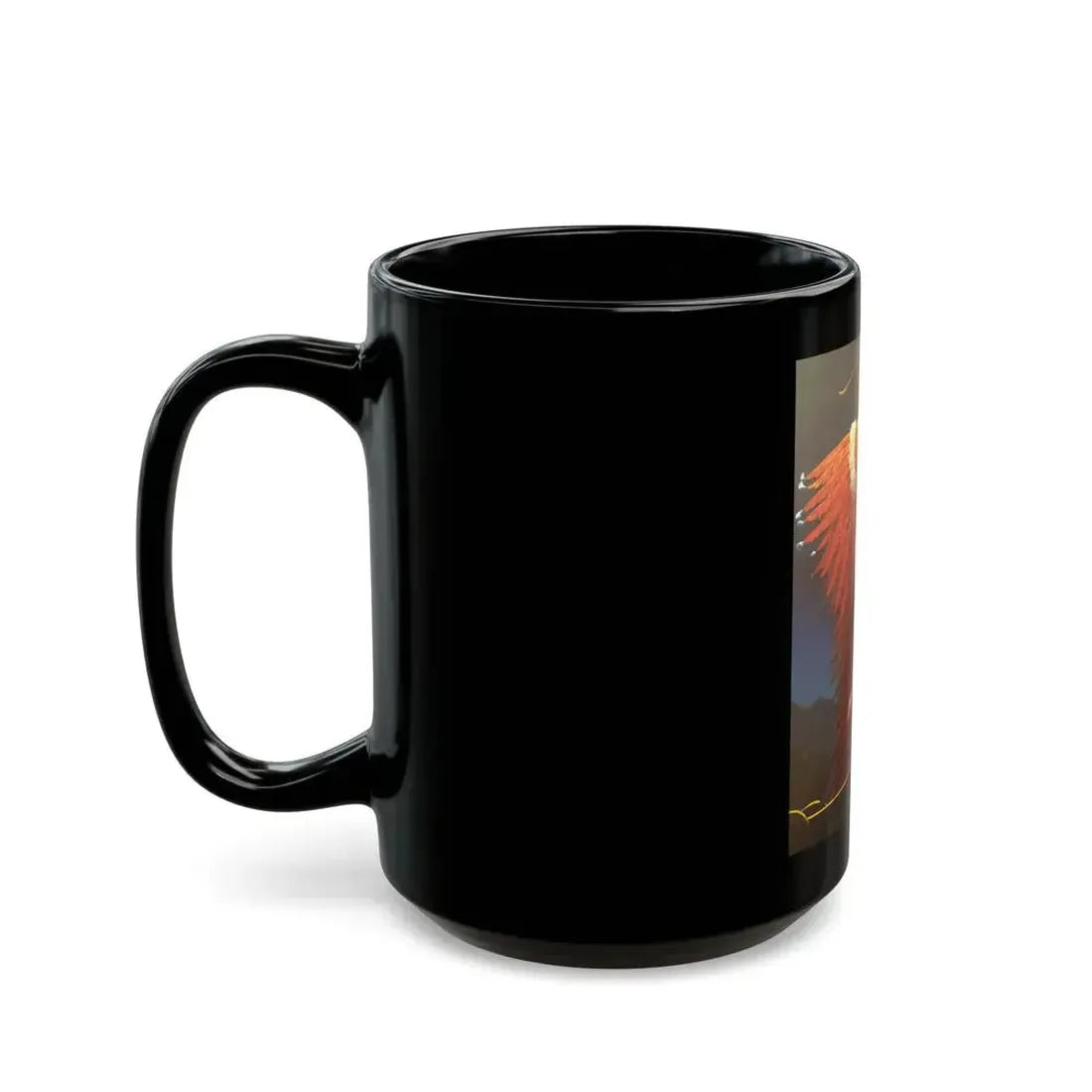 Flaming Arrow, 1936 - Black Coffee Mug - Go Mug Yourself