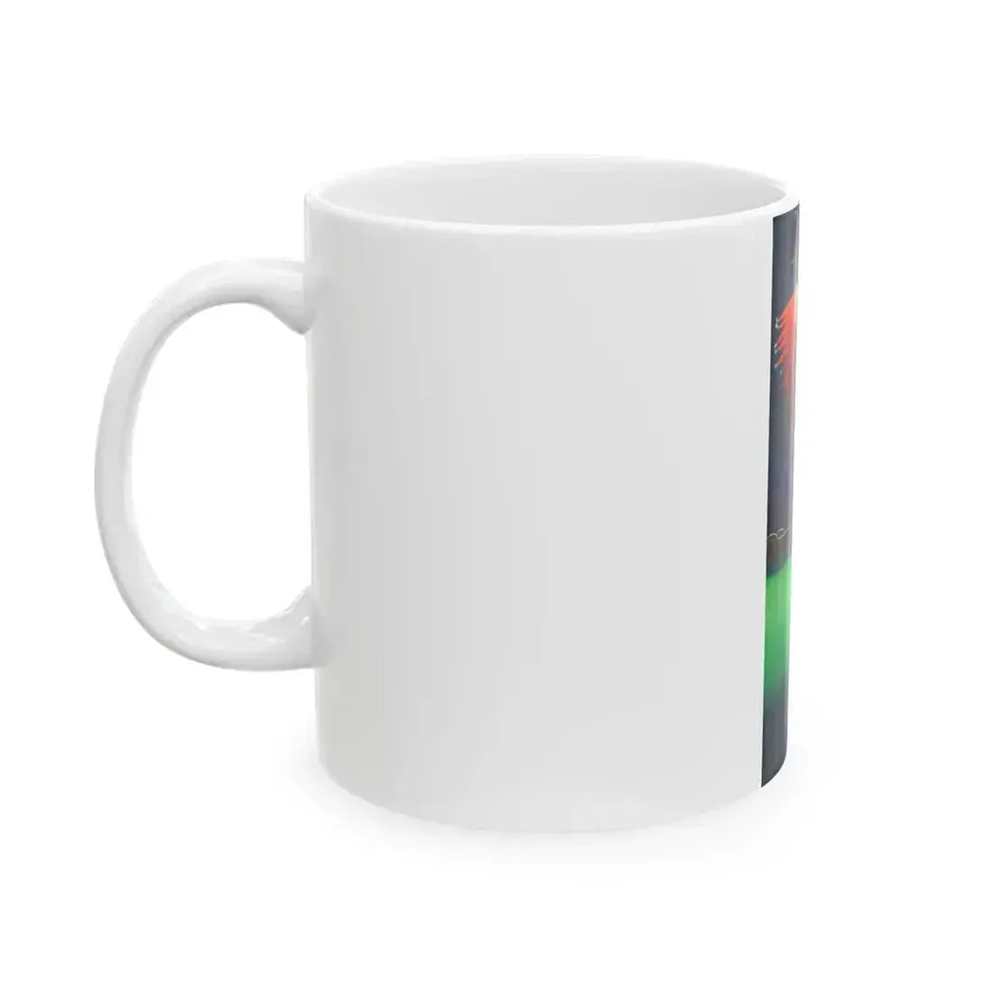 Flaming Arrow, calendar illustration, c. 1934 - White Coffee Mug - Go Mug Yourself