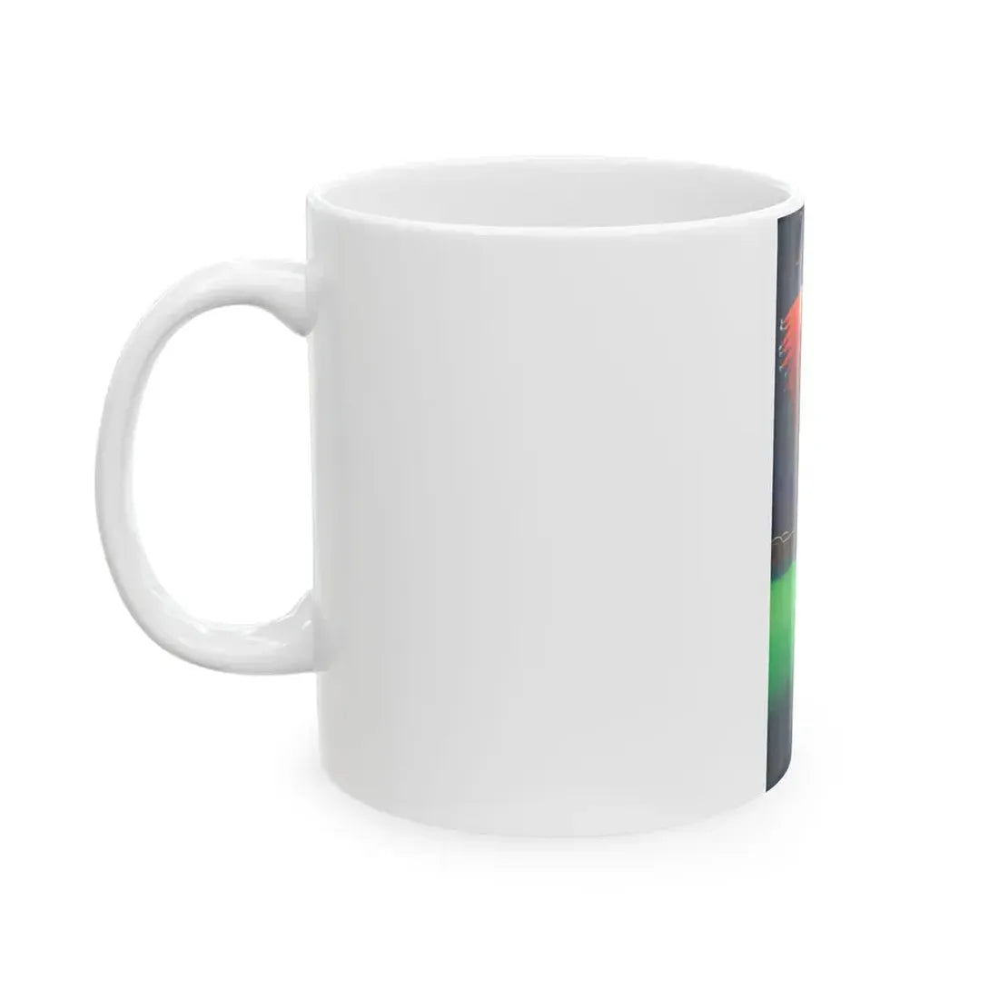 Flaming Arrow, calendar illustration, c. 1934 - White Coffee Mug - Go Mug Yourself