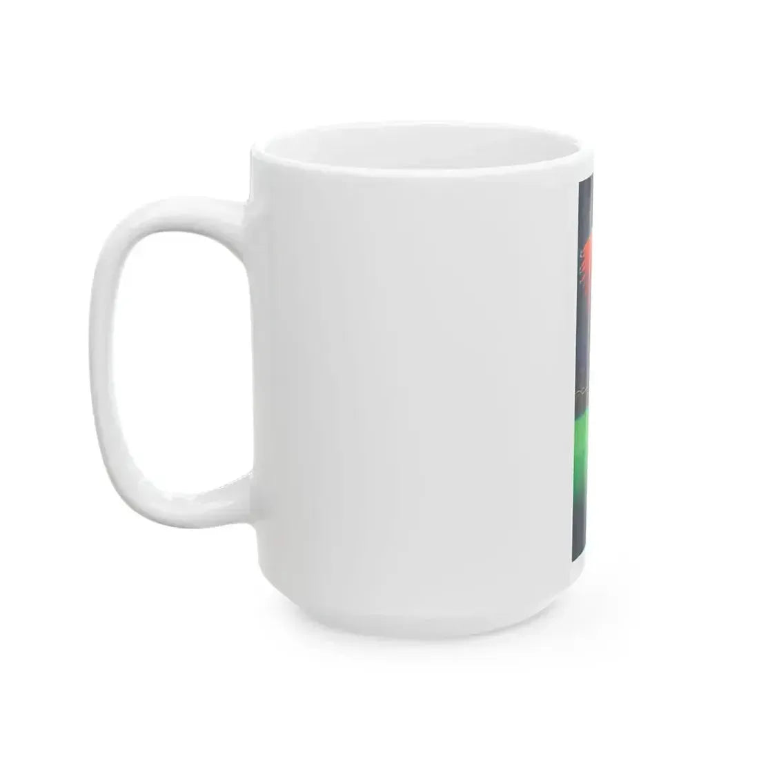 Flaming Arrow, calendar illustration, c. 1934 - White Coffee Mug - Go Mug Yourself