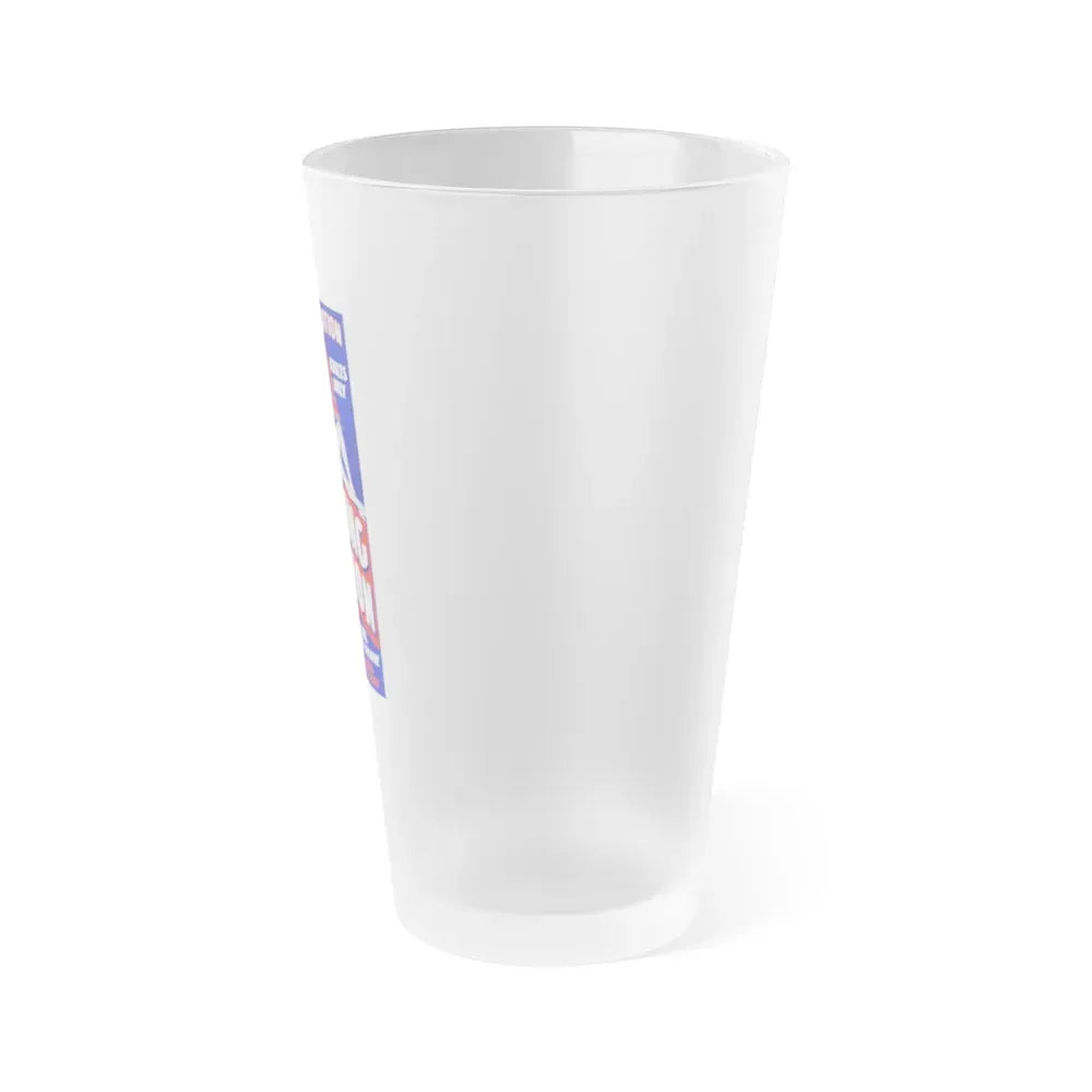 FLAMING PASSION 1923 Movie Poster - Frosted Pint Glass 16oz - Go Mug Yourself