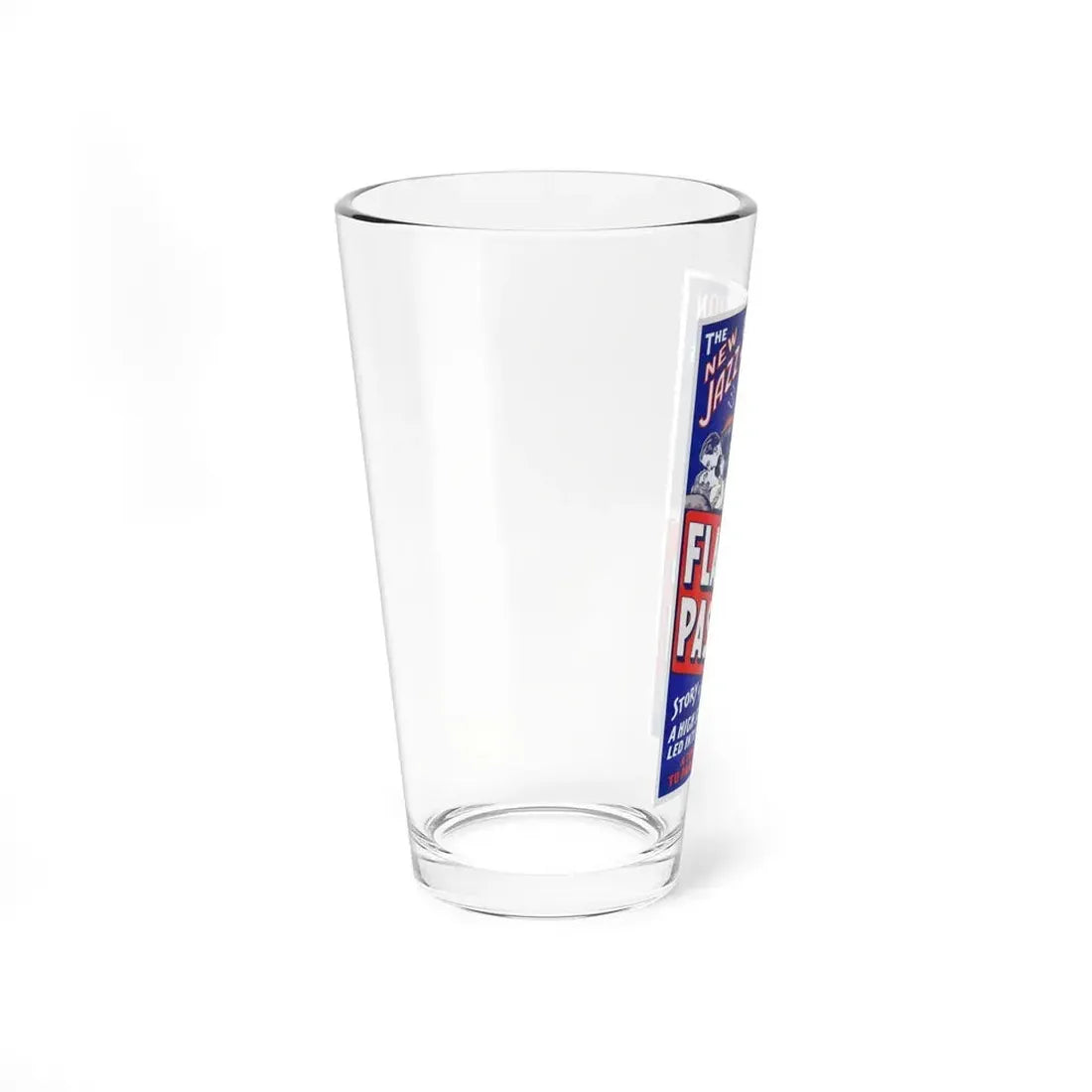 FLAMING PASSION 1923 Movie Poster - Pint Glass 16oz - Go Mug Yourself