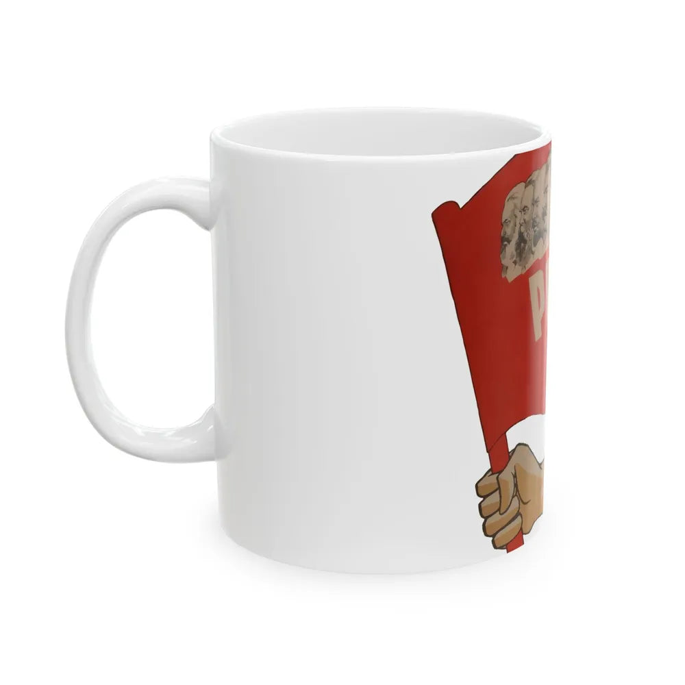 Flamuri Fitimtar (Albania) White Coffee Mug - Go Mug Yourself