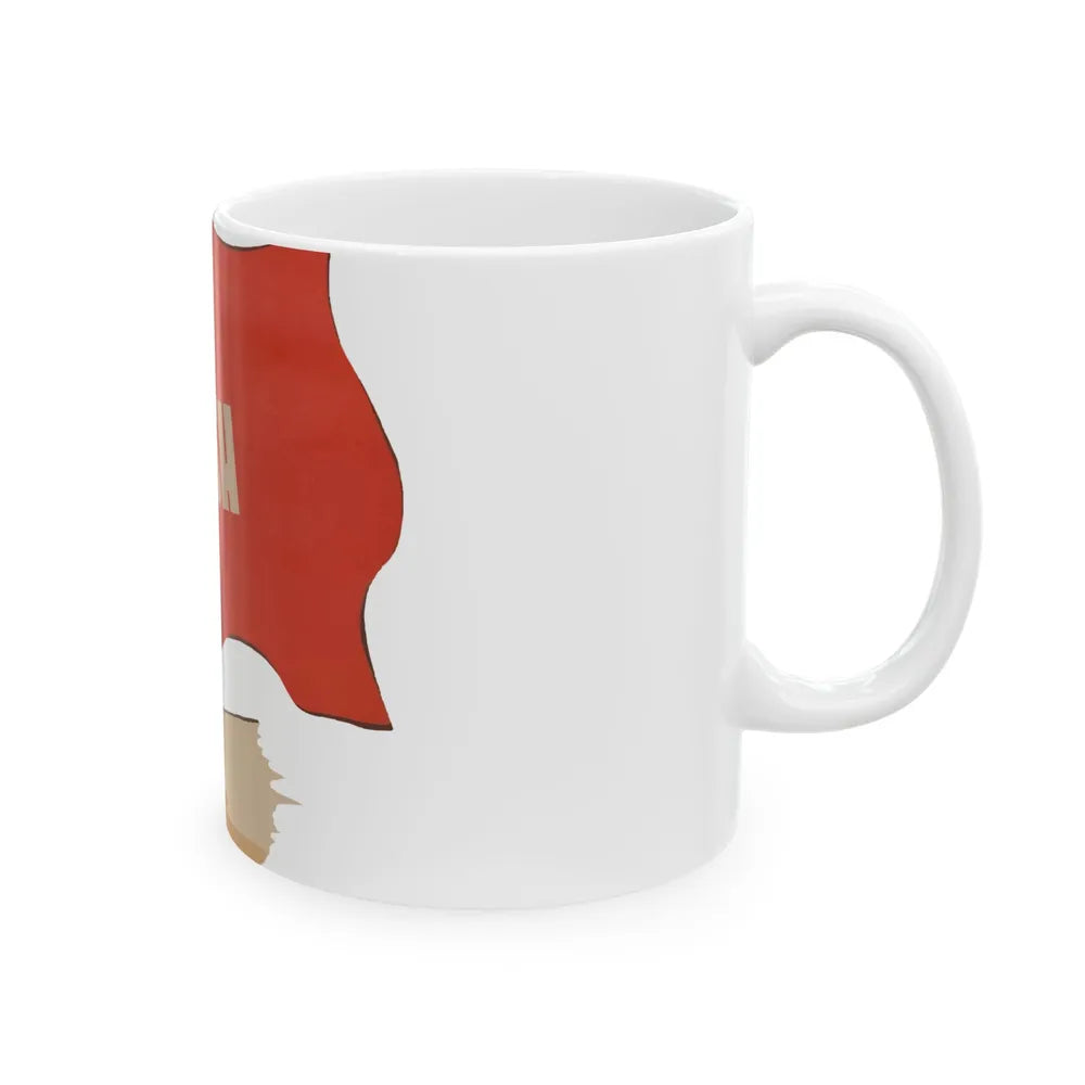Flamuri Fitimtar (Albania) White Coffee Mug - Go Mug Yourself