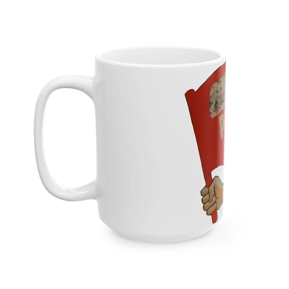 Flamuri Fitimtar (Albania) White Coffee Mug - Go Mug Yourself