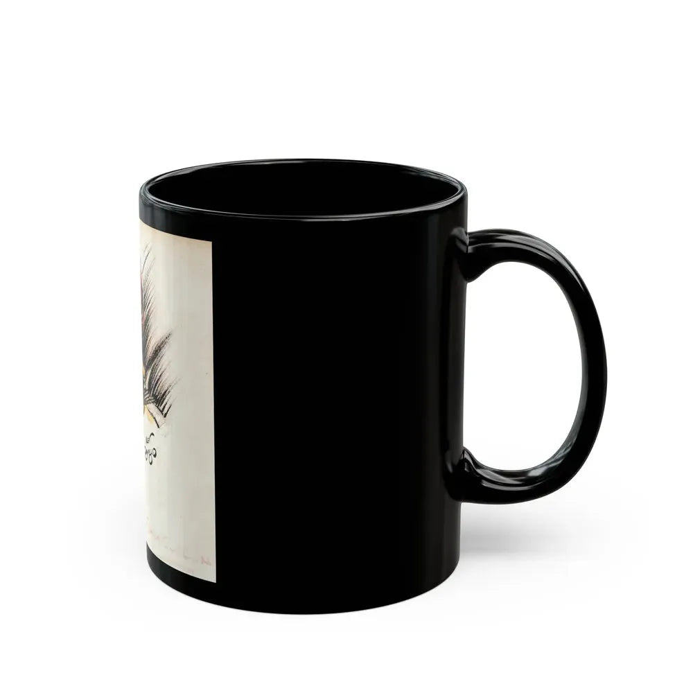 Flash Gordon Illustration (circa 1930s) - Black Coffee Mug - Go Mug Yourself
