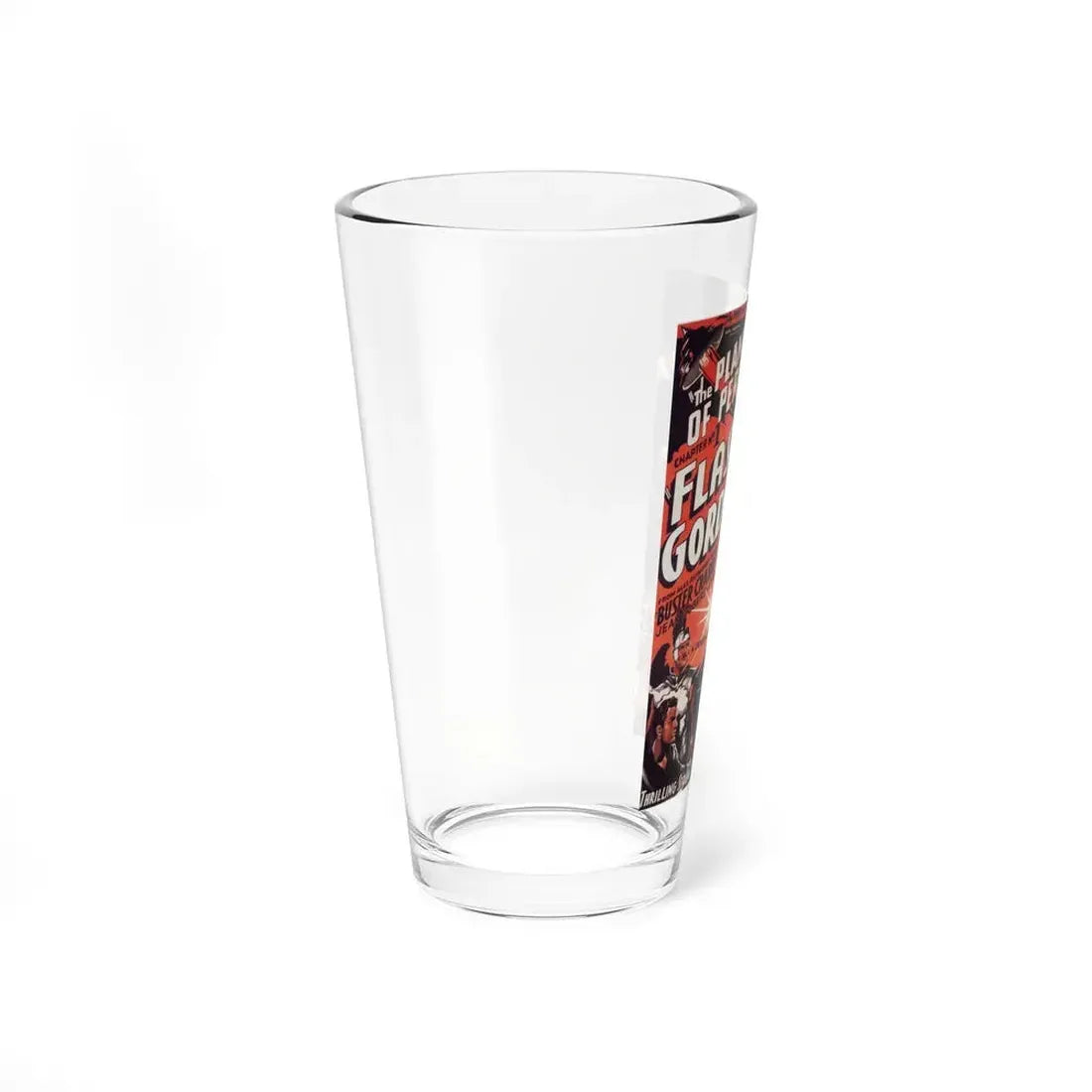 FLASH GORDON - THE PLANET OF PERIL 1936 Movie Poster - Pint Glass 16oz - Go Mug Yourself